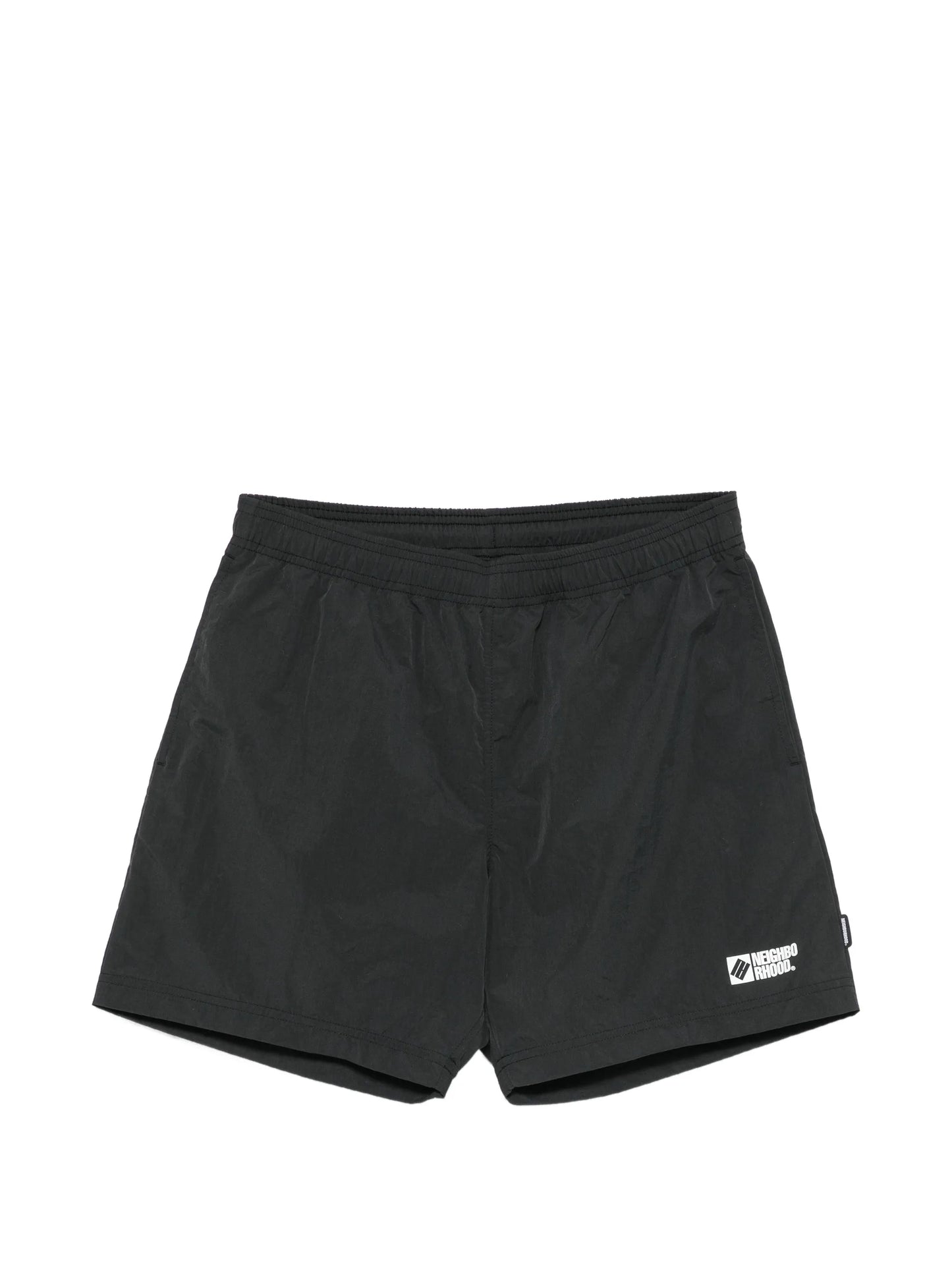 logo-print swim shorts