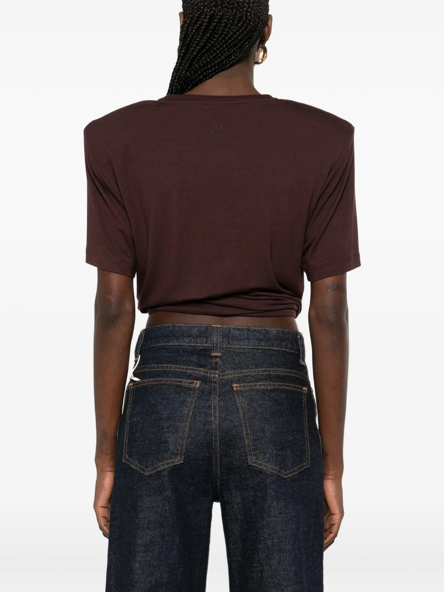 knotted T-shirt