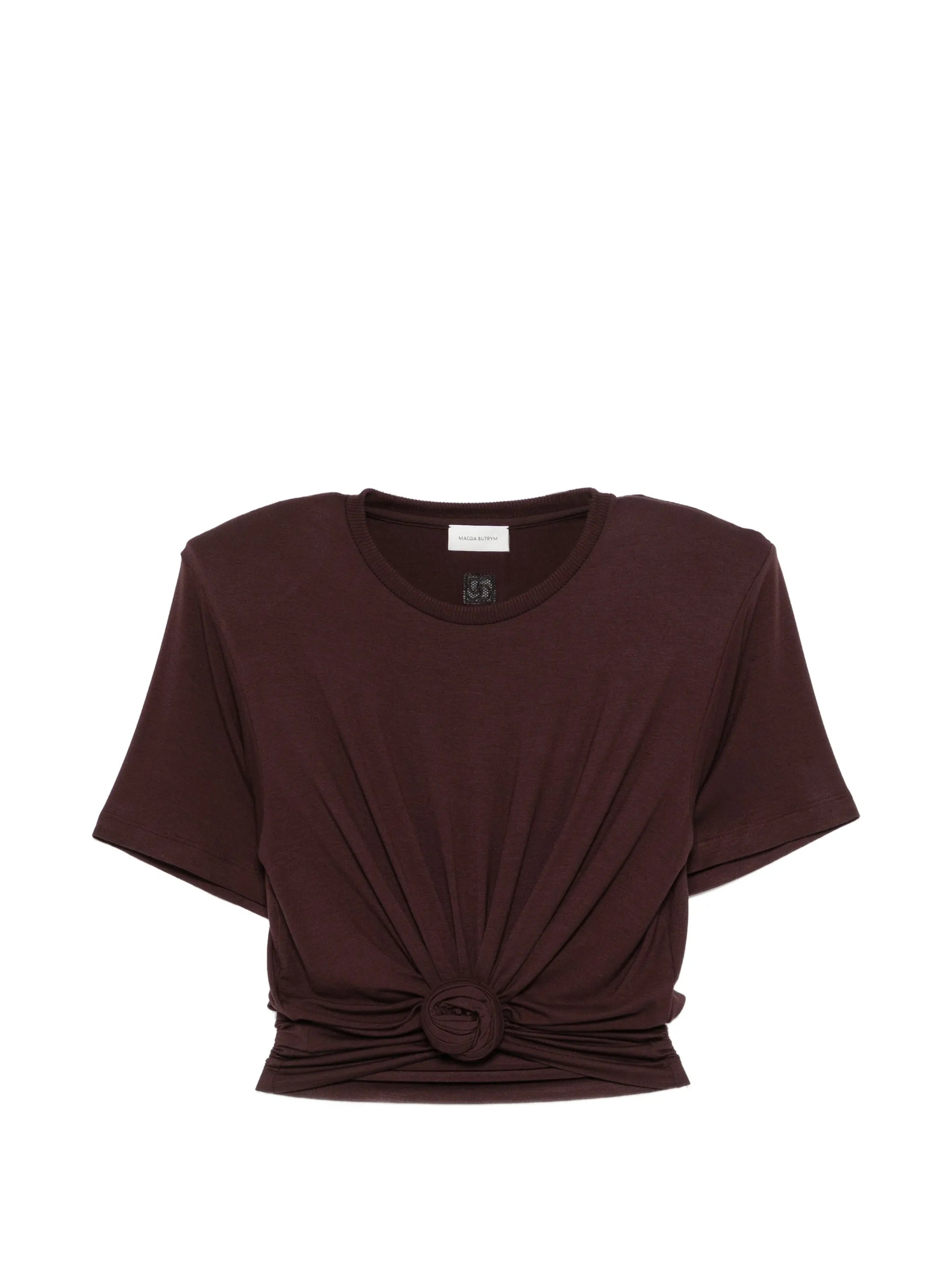 knotted T-shirt
