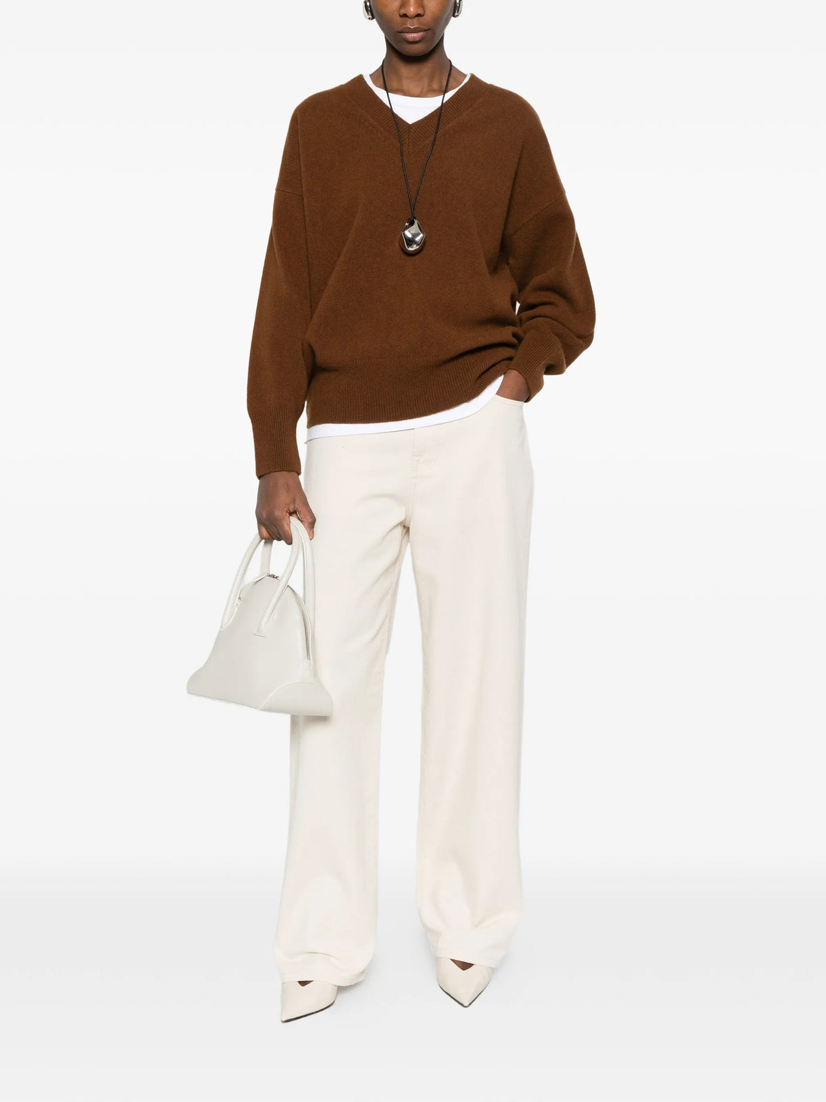 button-fastening jeans