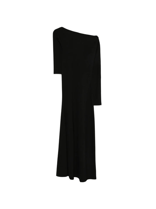 twisted jersey maxi dress