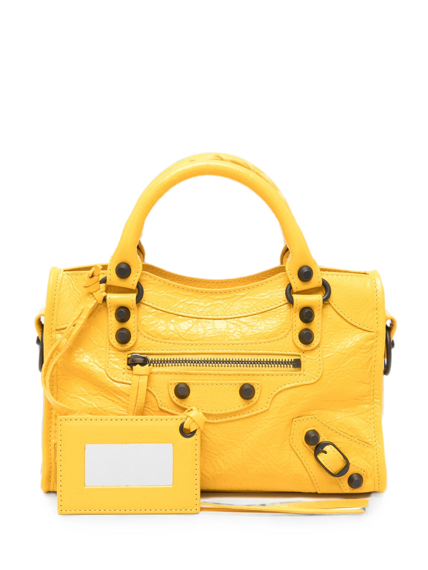 mini Le City leather tote bag