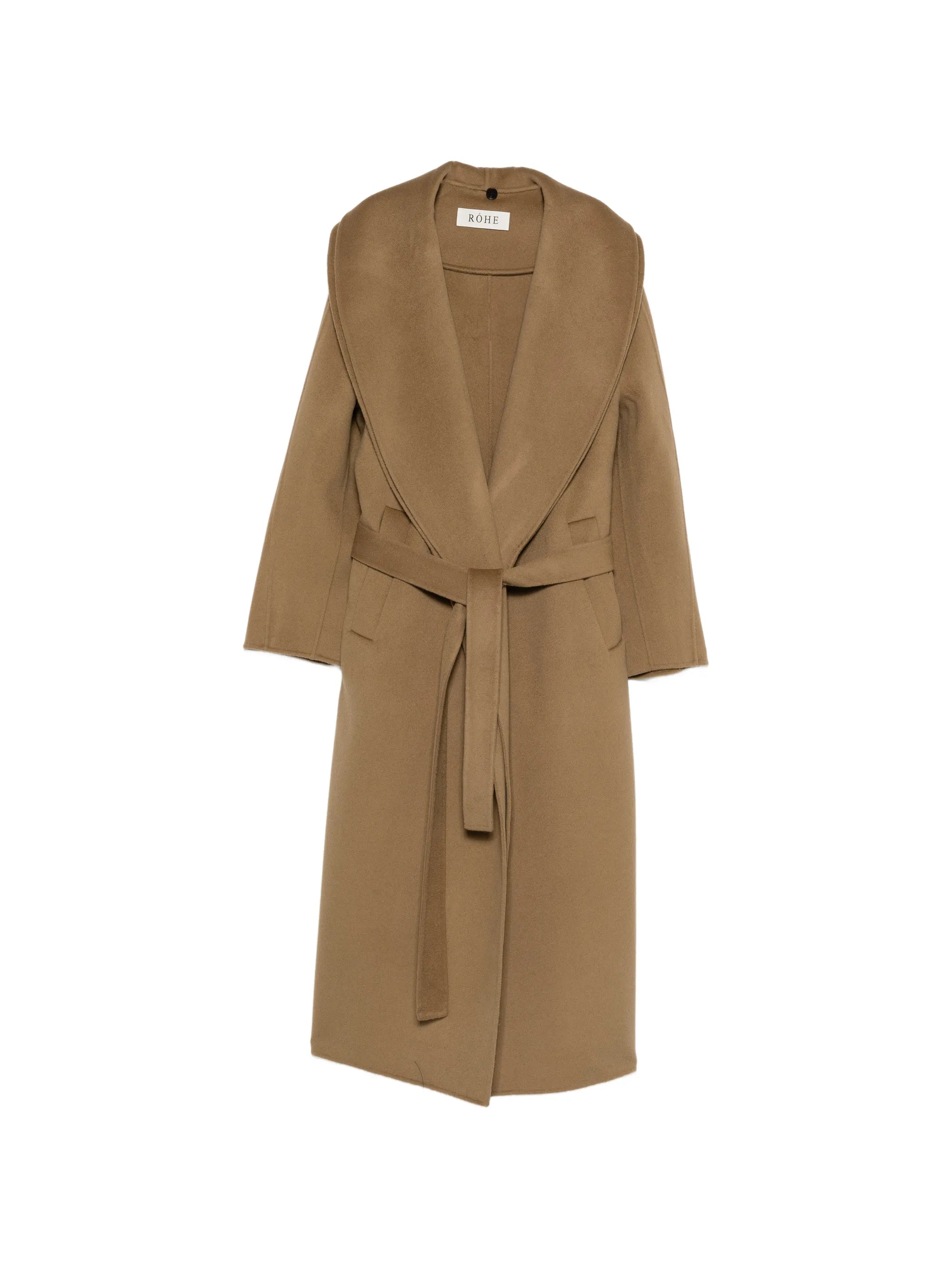 signature scarf coat