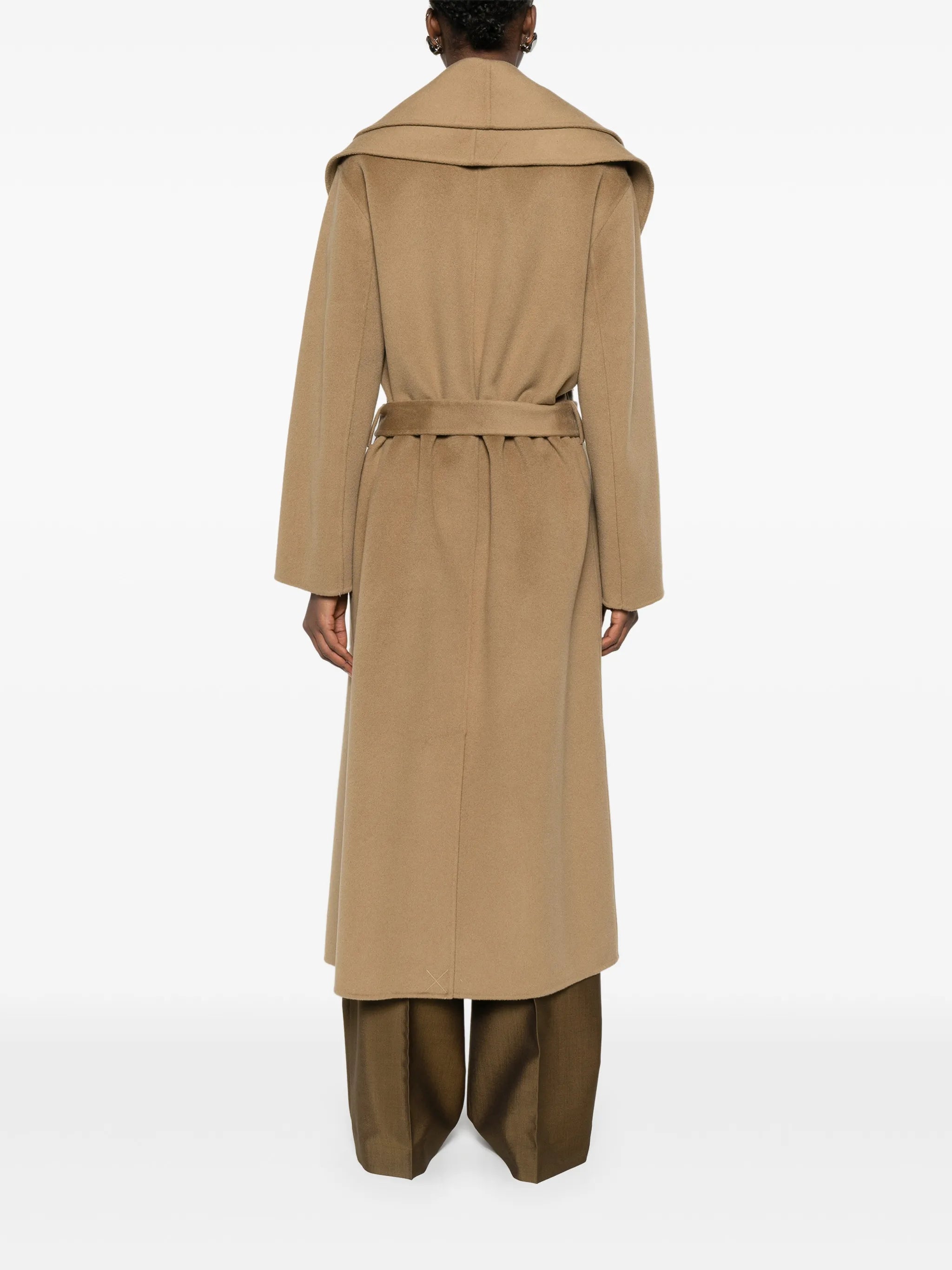 signature scarf coat
