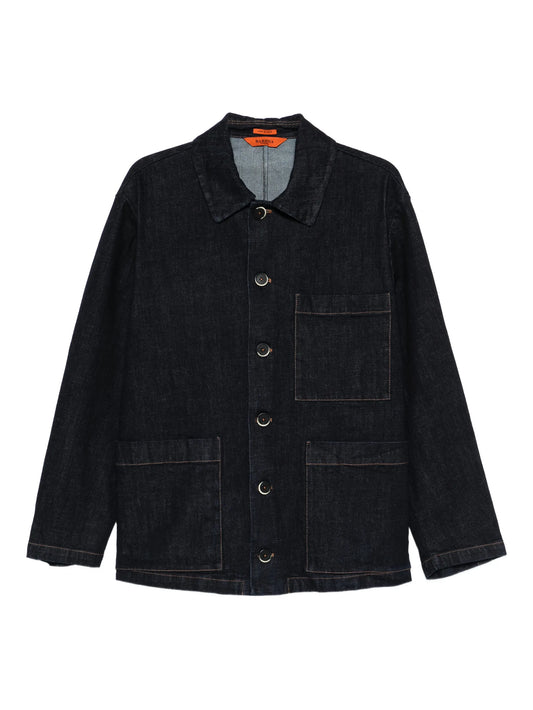 Stae buttoned denim jacket