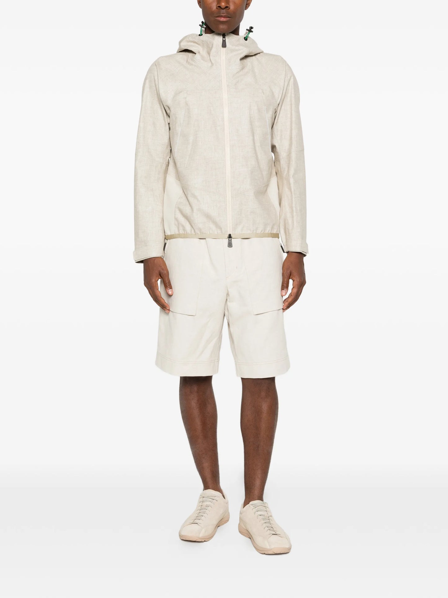 zip-pocket cargo shorts