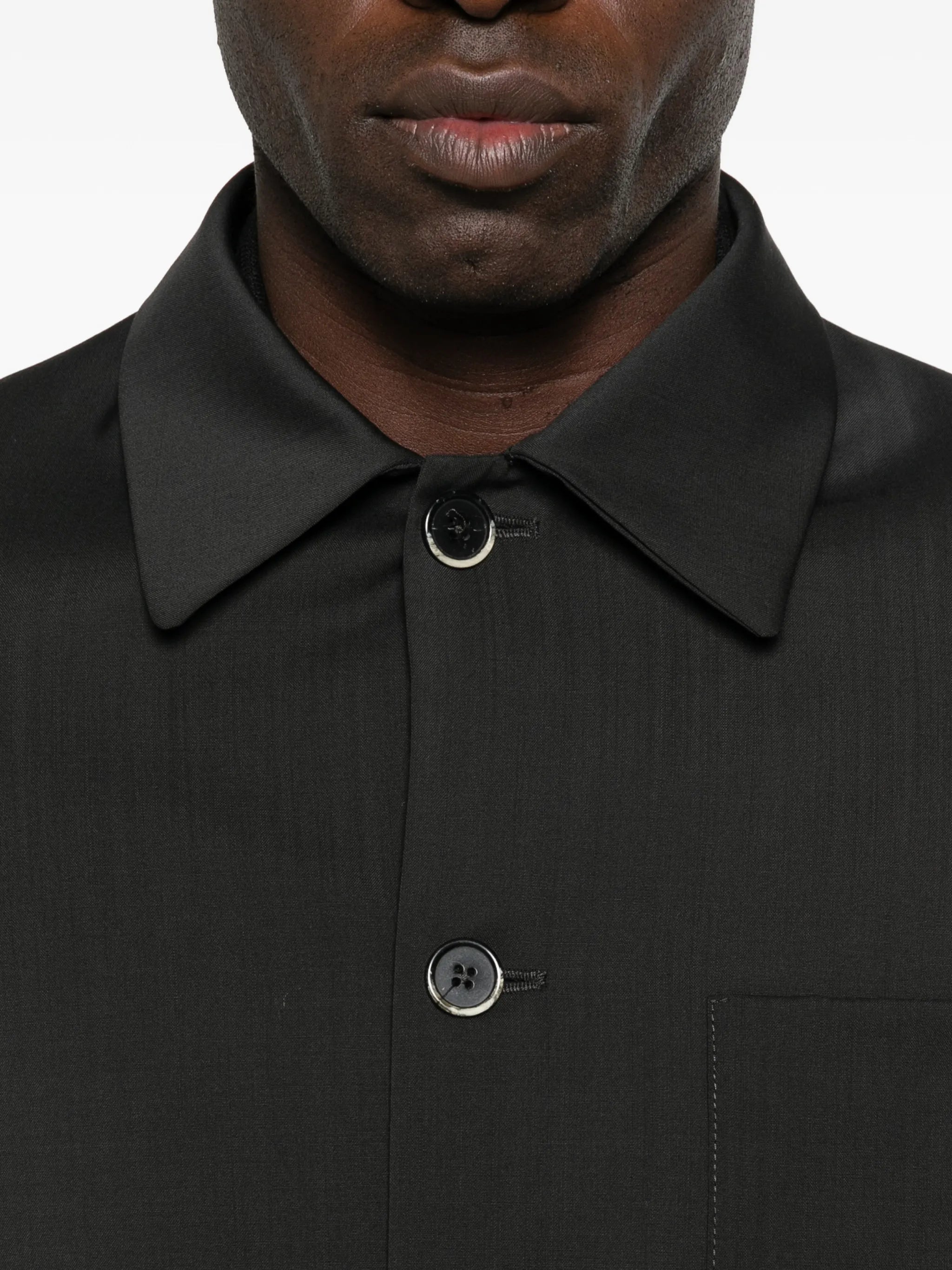 button-down overshirt