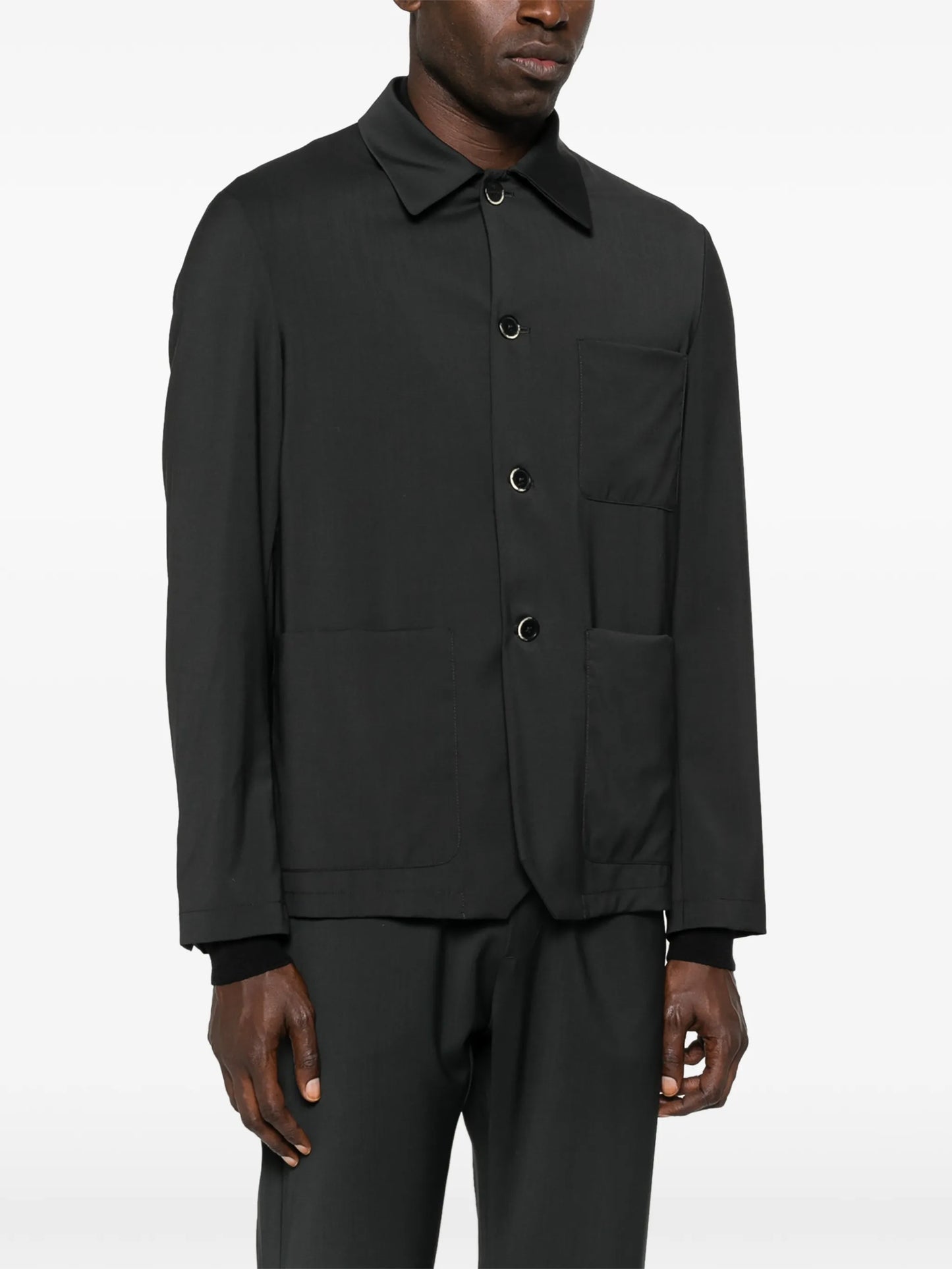 button-down overshirt