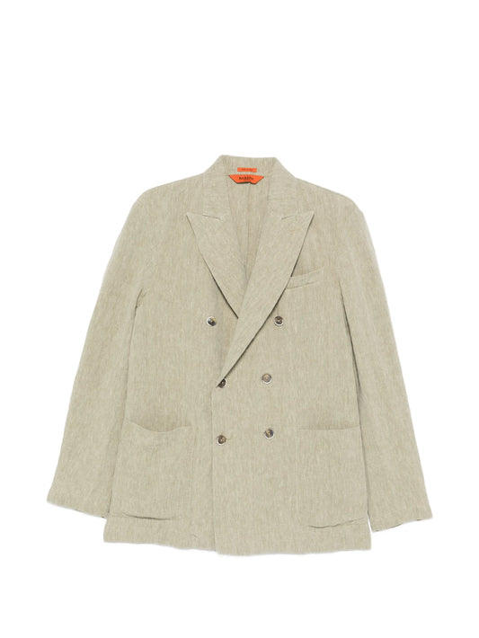 double-breasted blazer