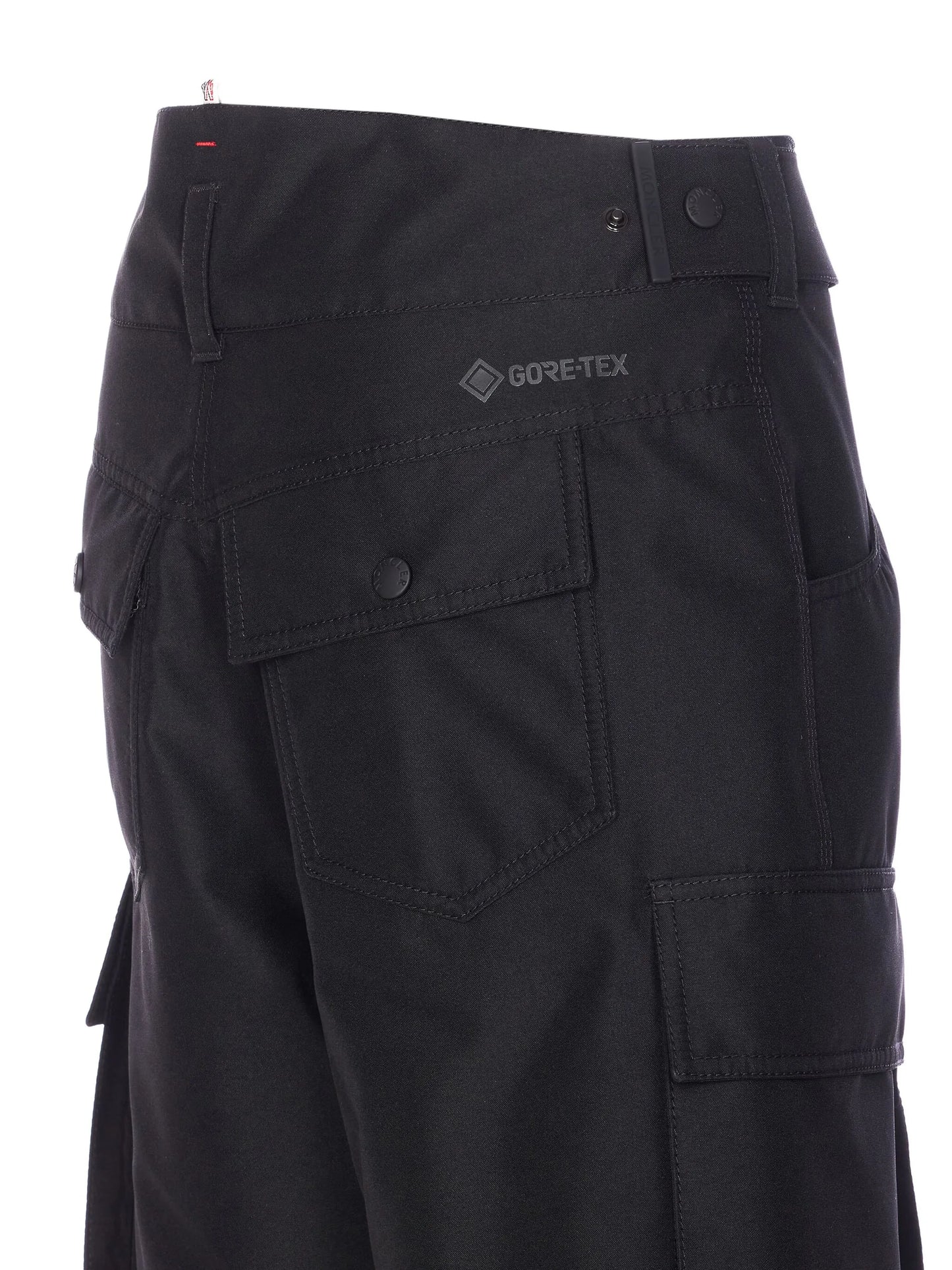 patch-logo ski cargo pants