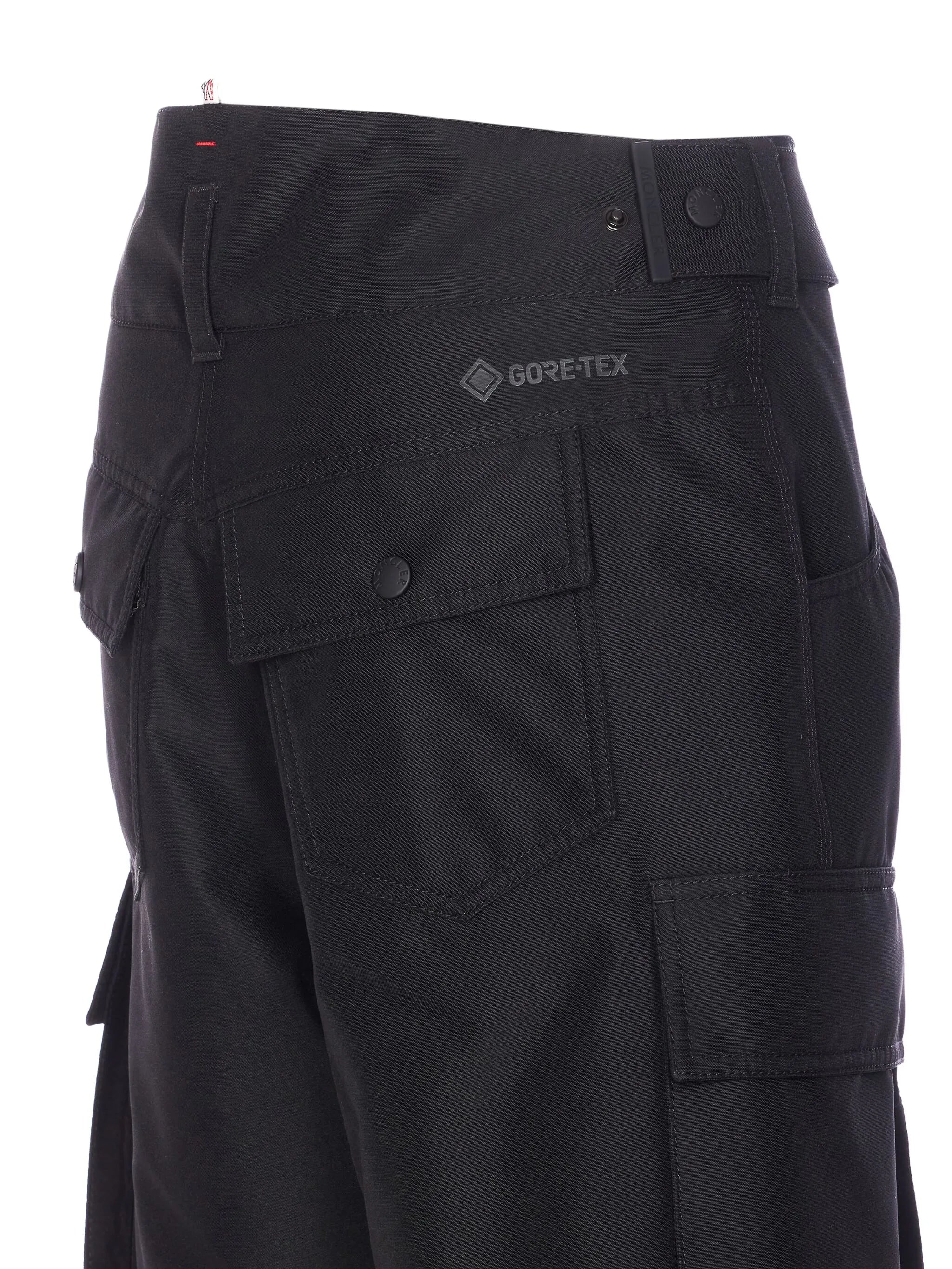 patch-logo ski cargo pants