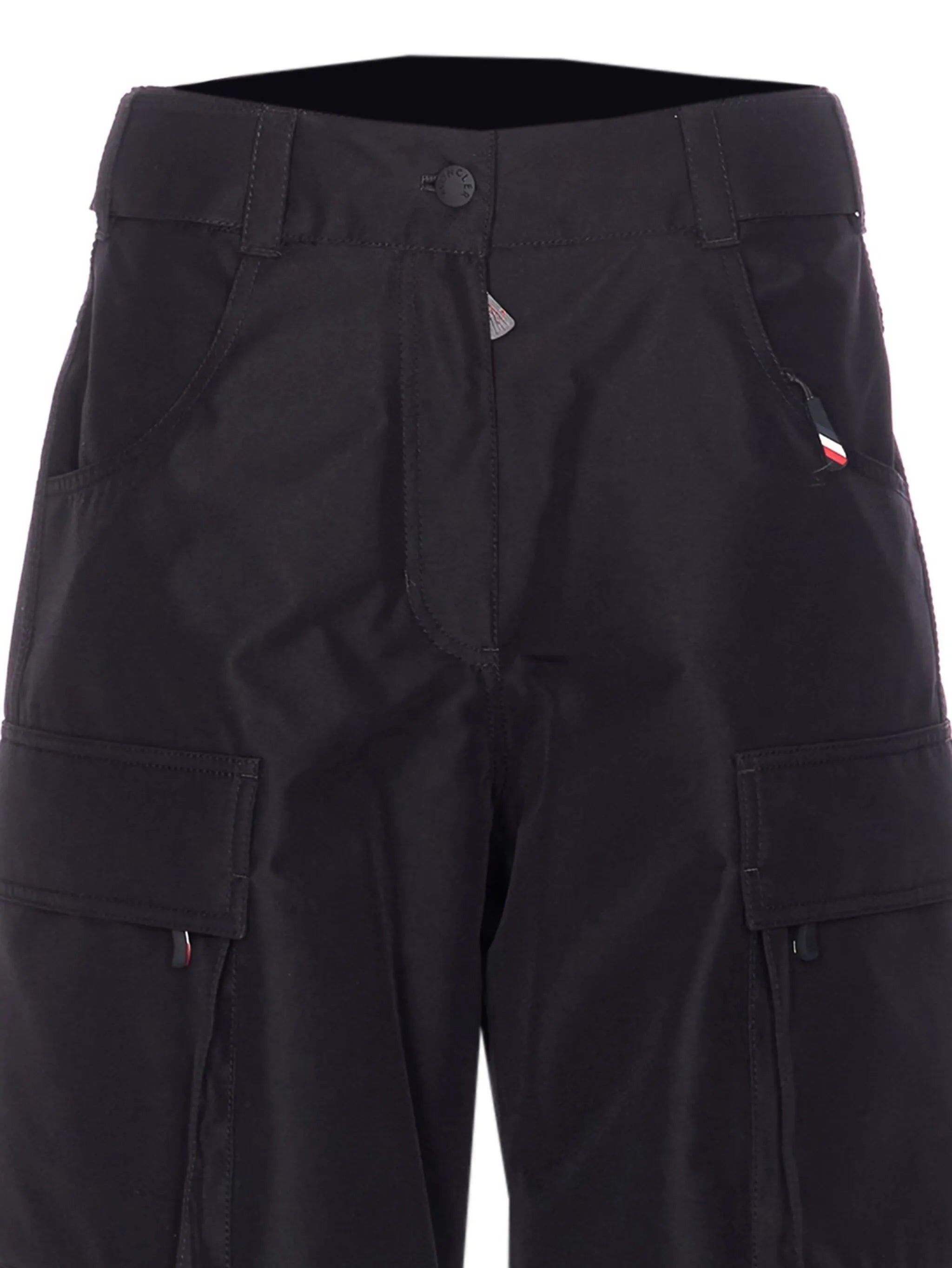 patch-logo ski cargo pants