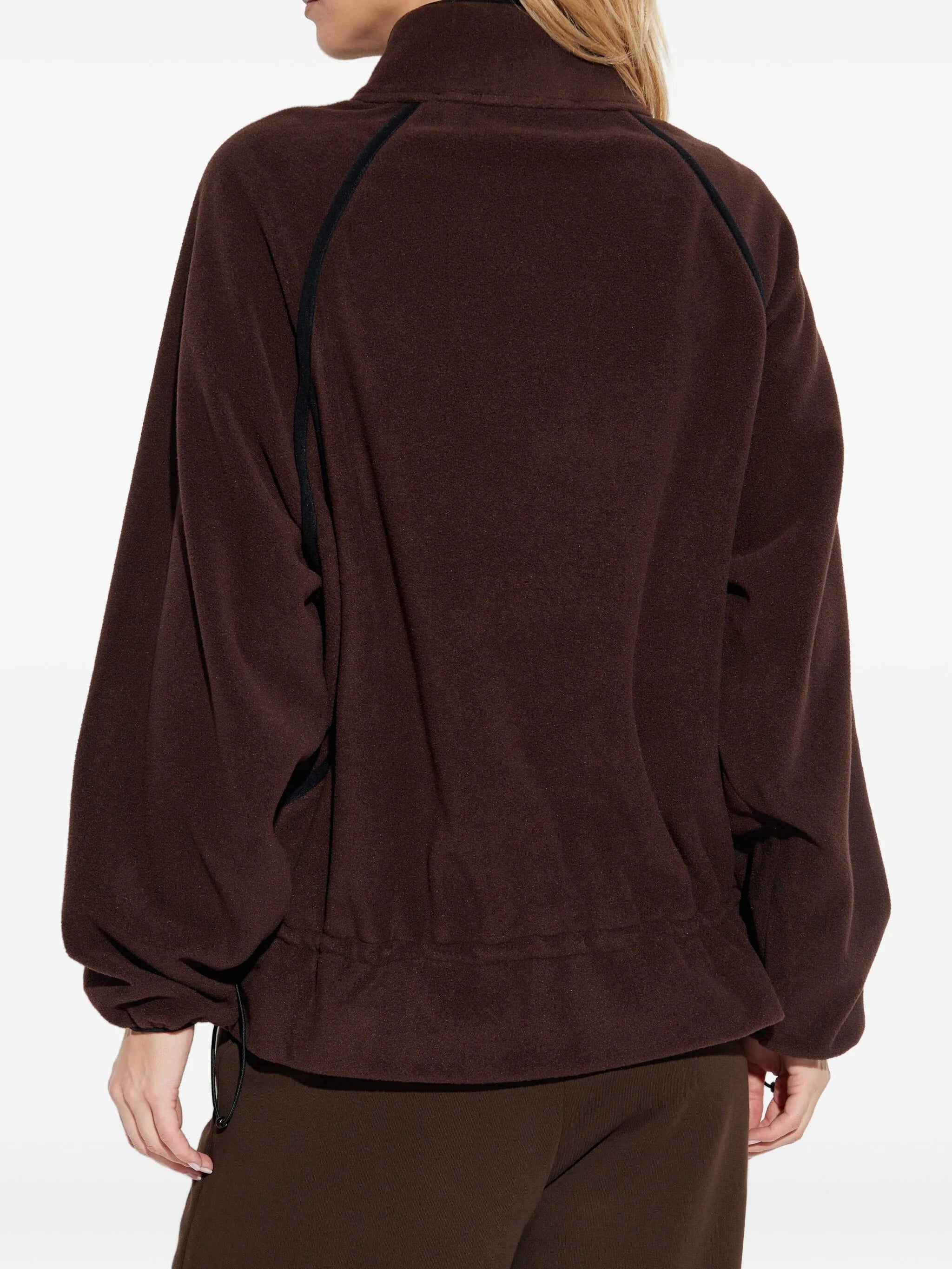 half-zip fleece jacket