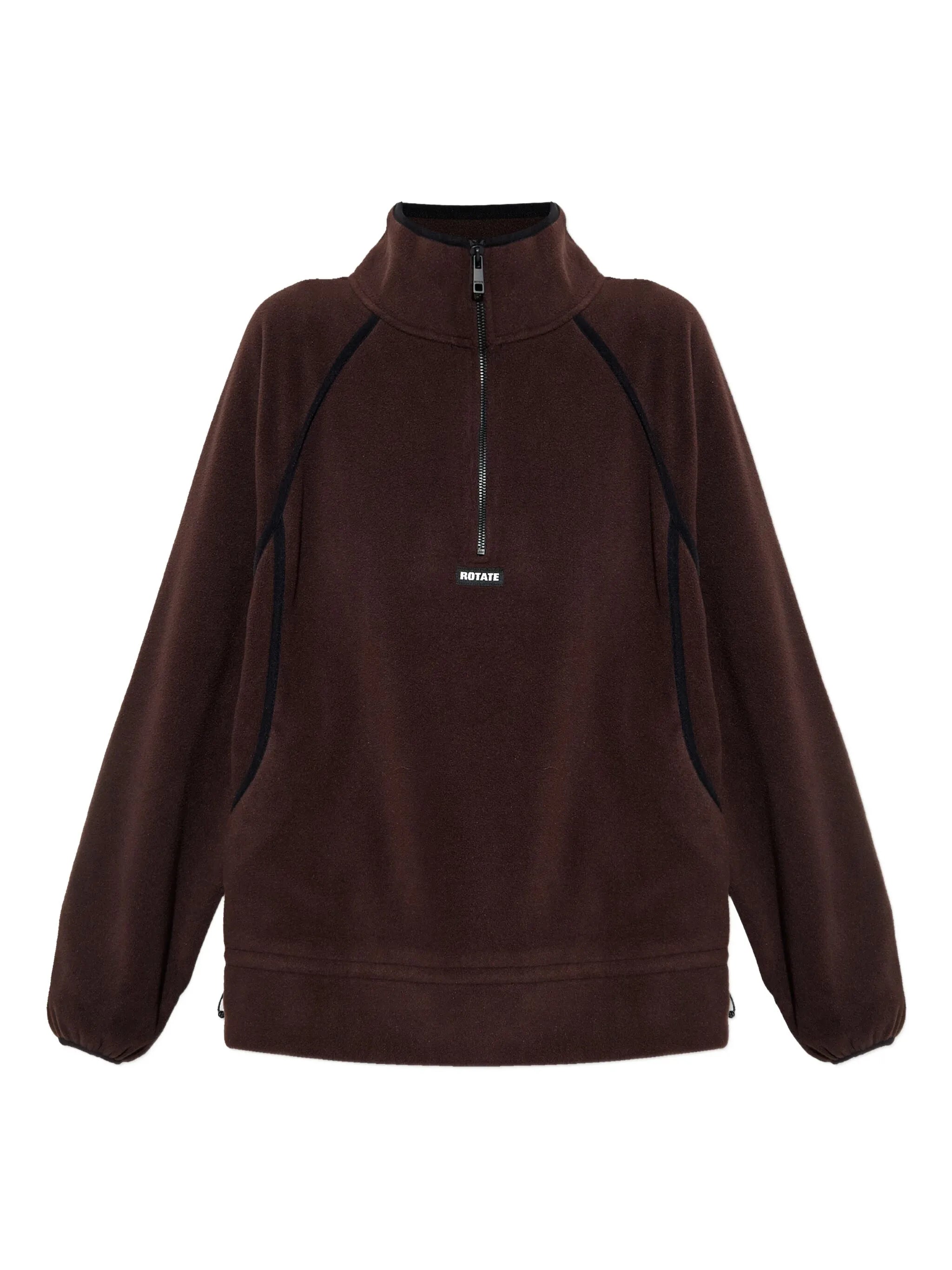 fleece half zip jacket