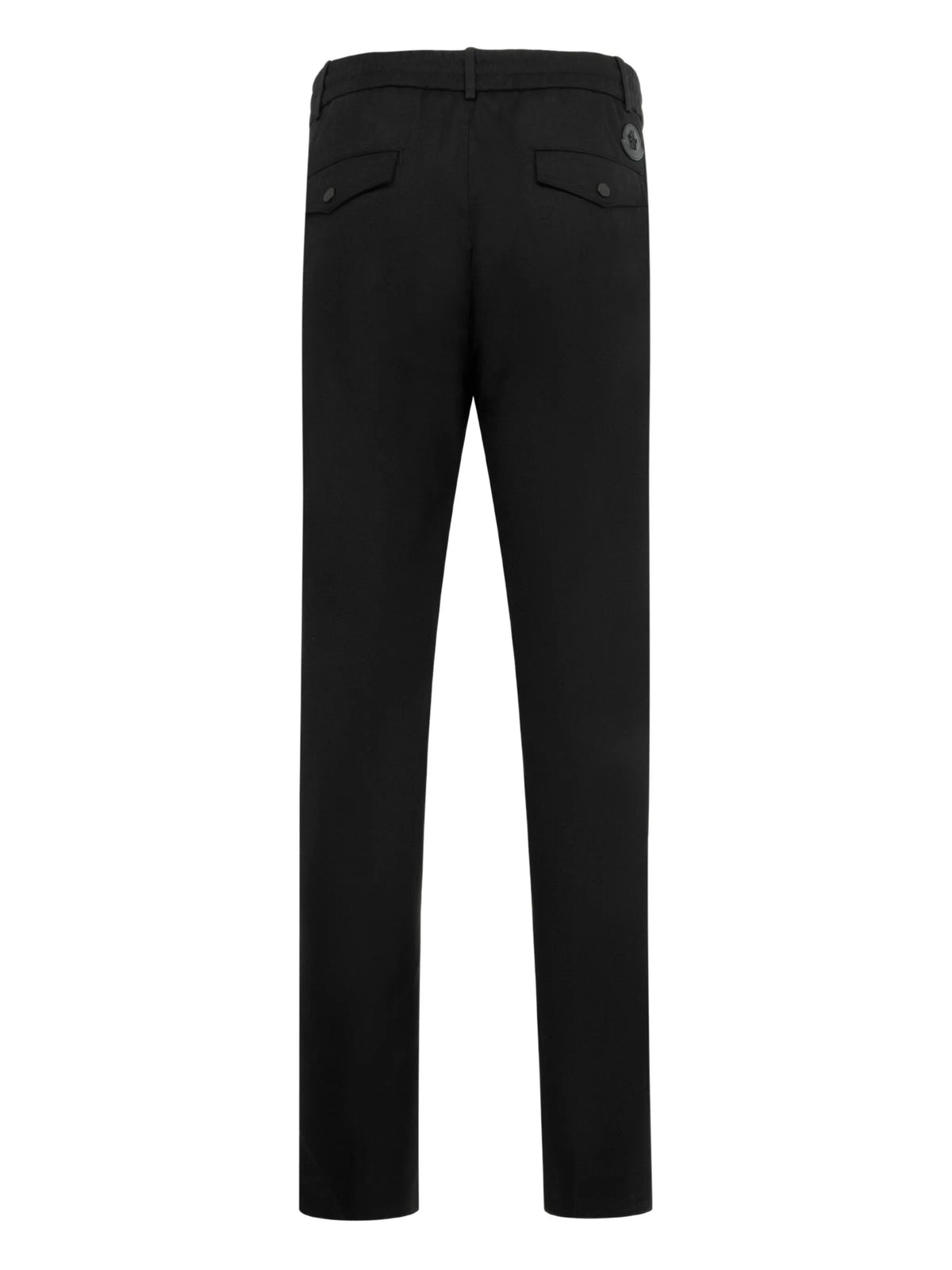 wool flannel tailored trousers