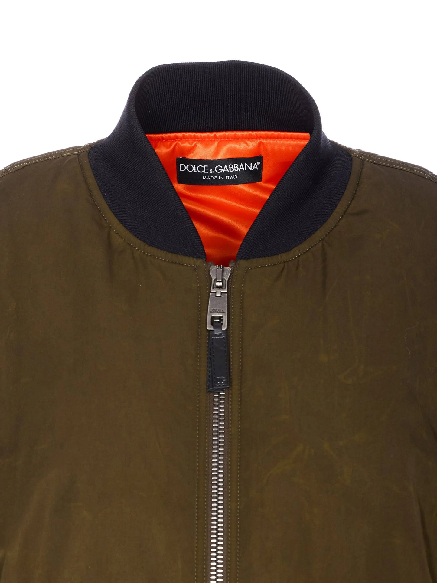 gathered-detail bomber jacket