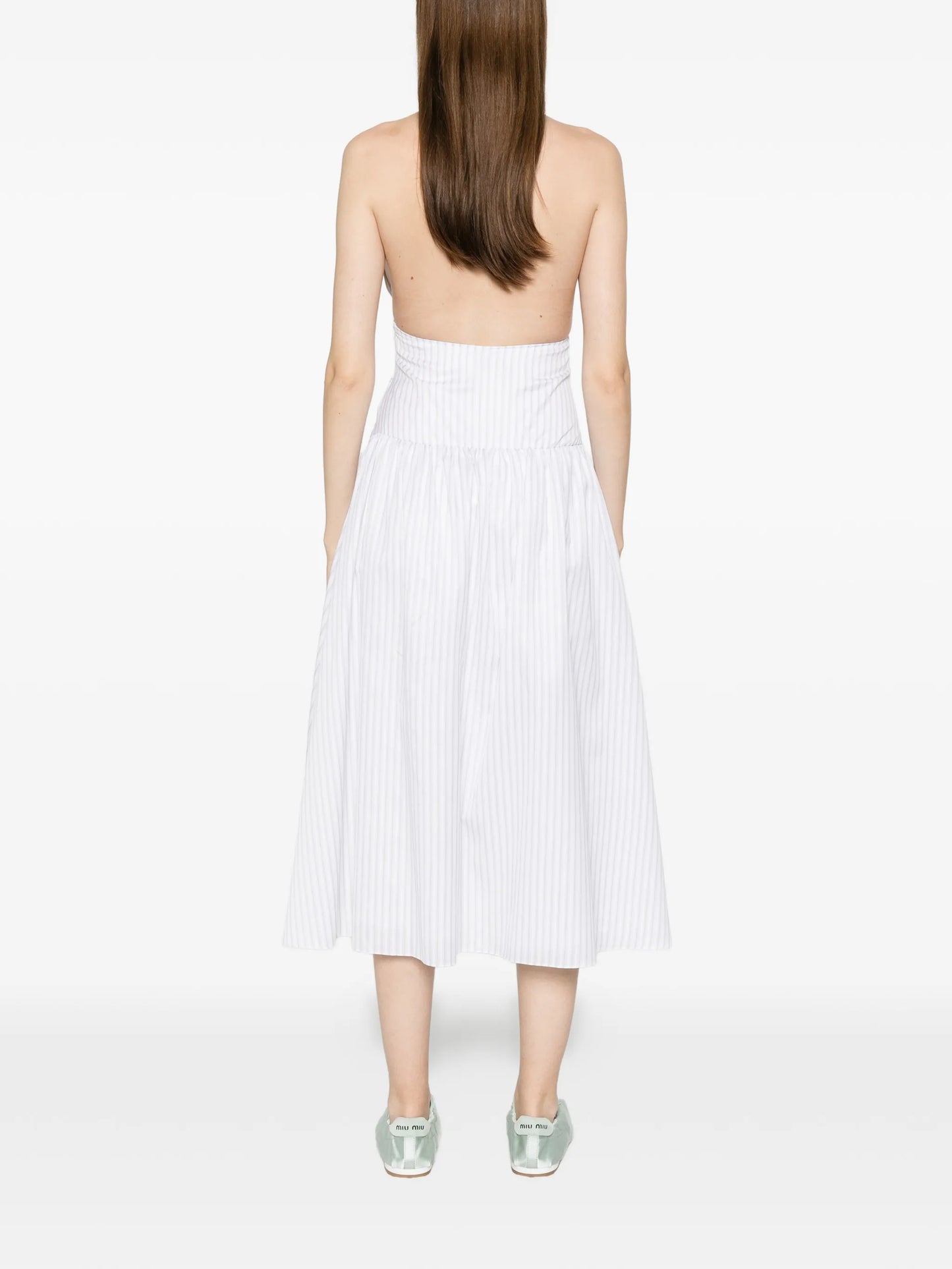 Lilly halterneck midi dress