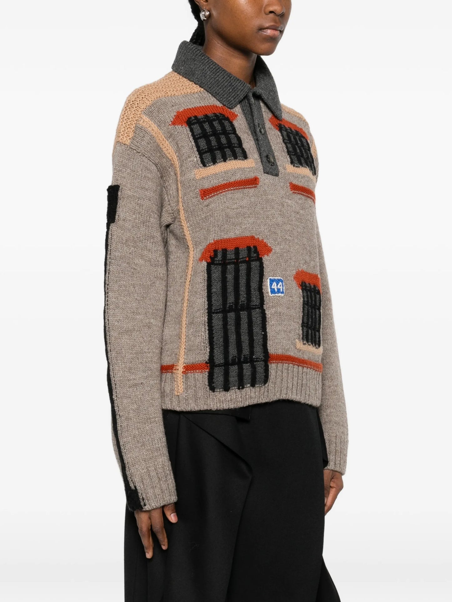 house polo sweater