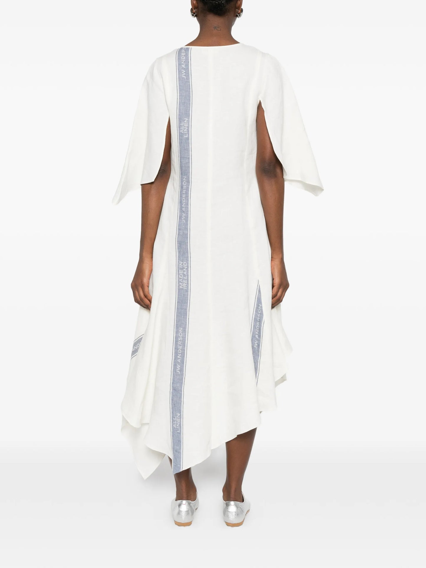 asymmetric-hem dress
