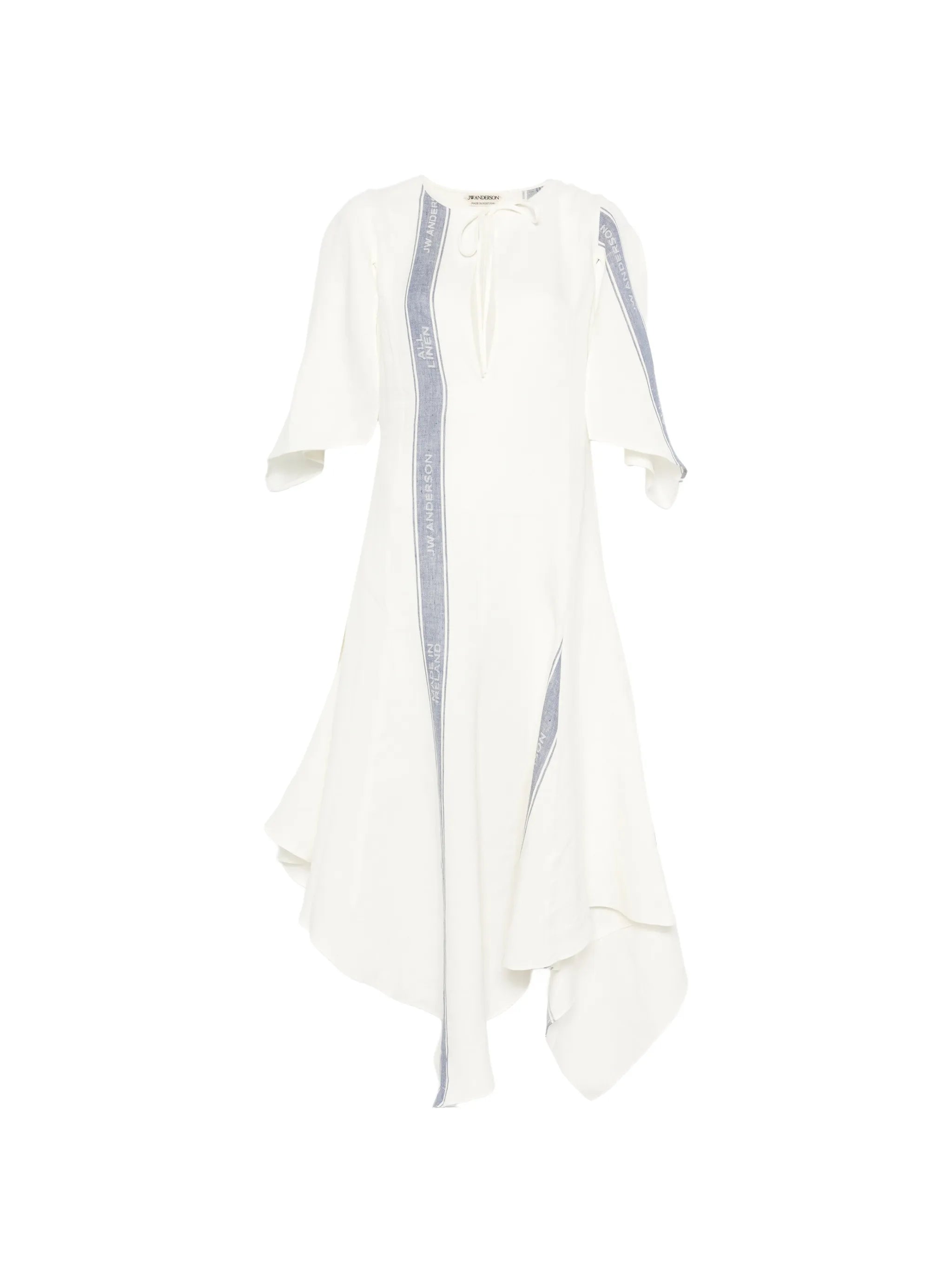 asymmetric-hem dress