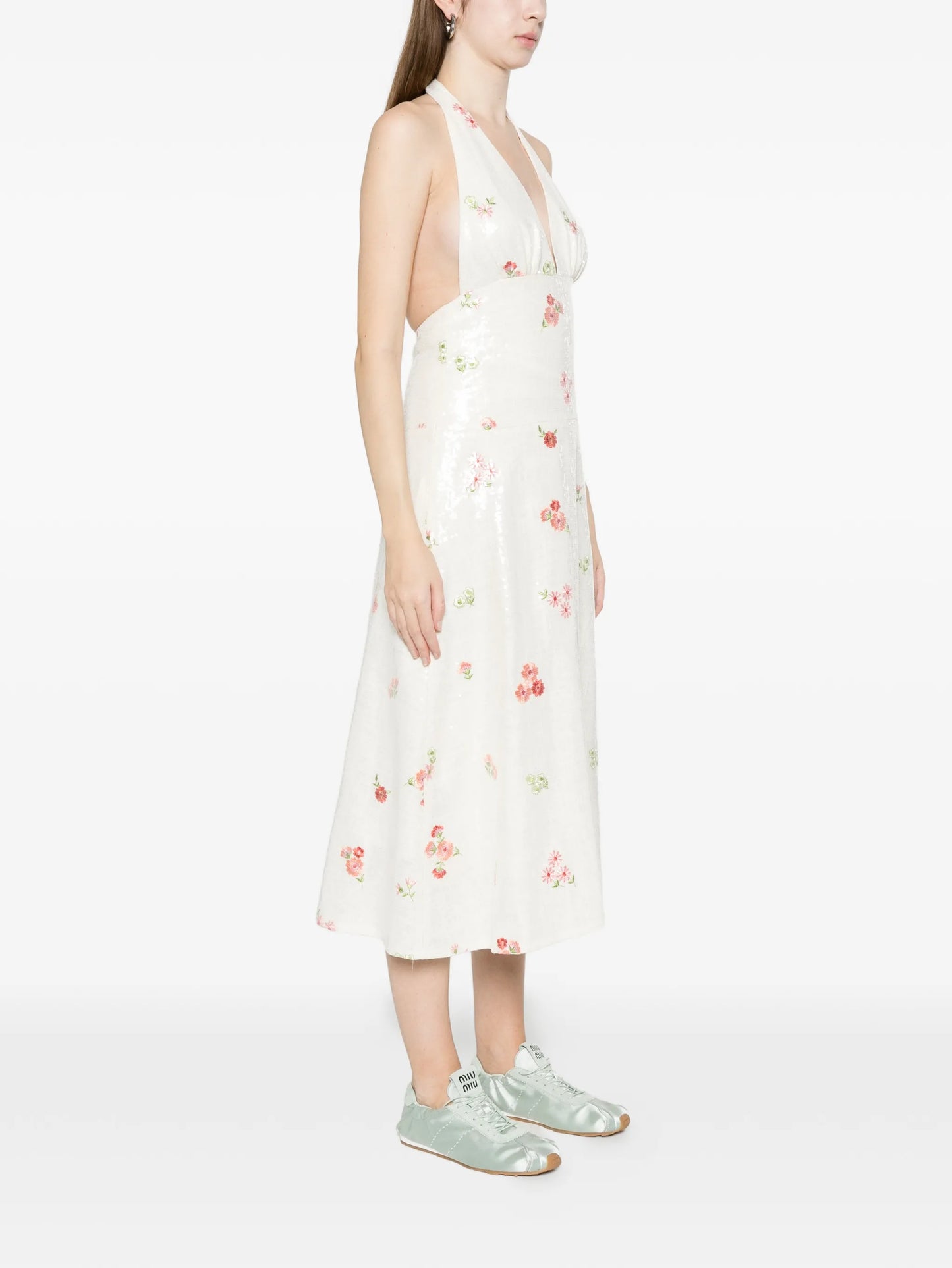 Lilly sequin-embellished midi dress