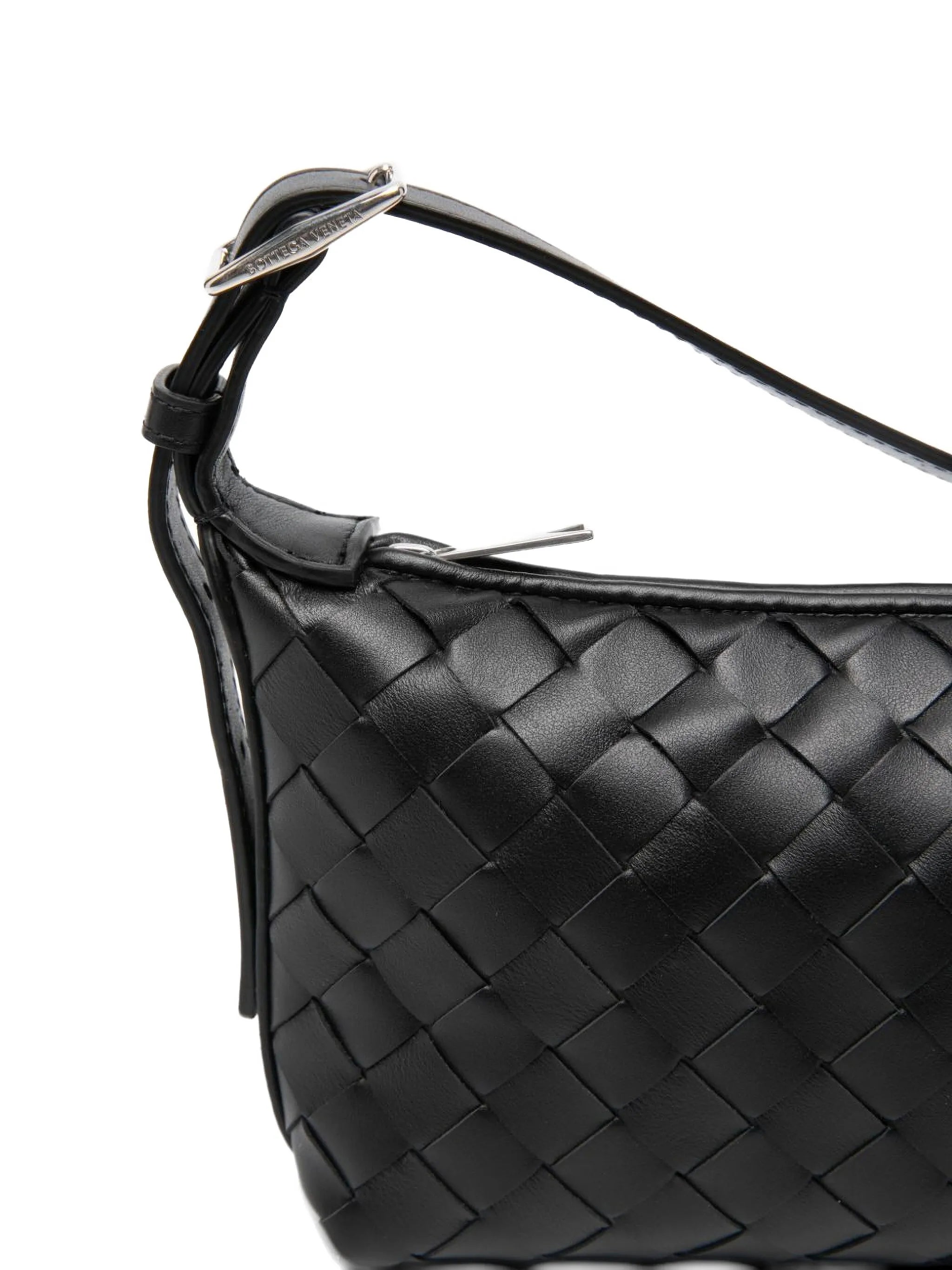 intrecciato messenger bag