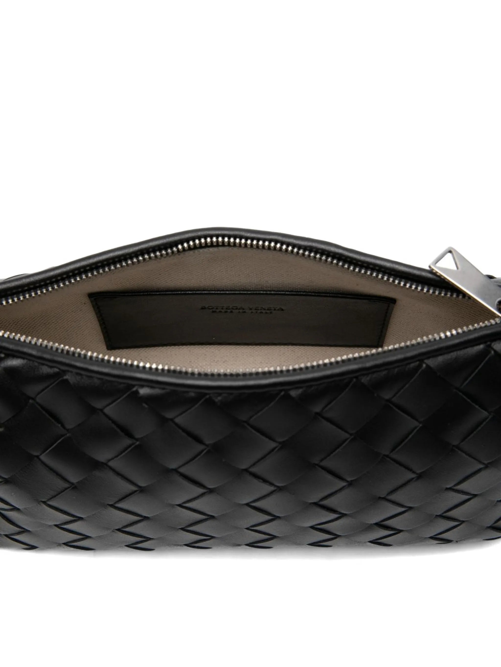 intrecciato messenger bag