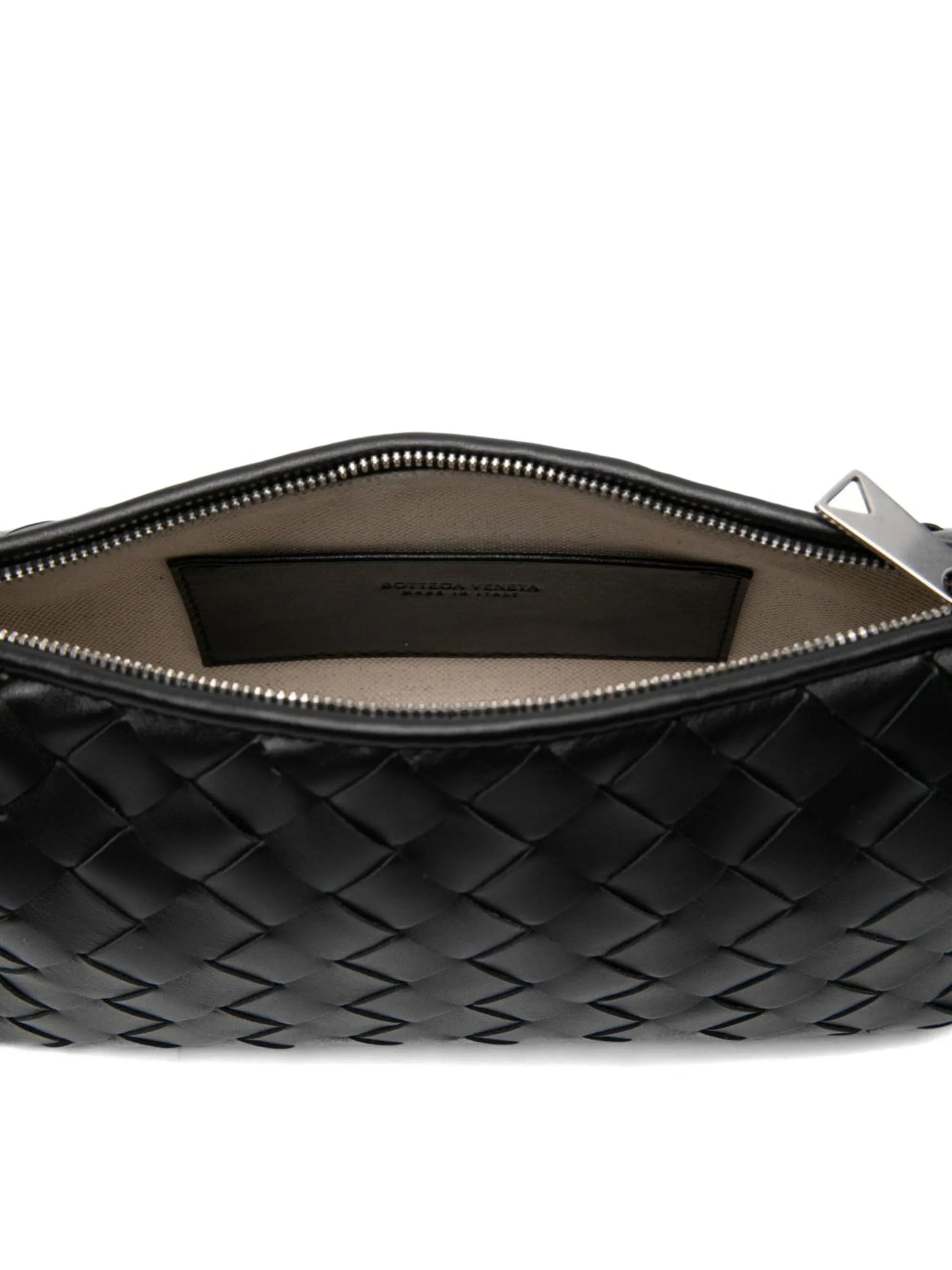 intrecciato messenger bag