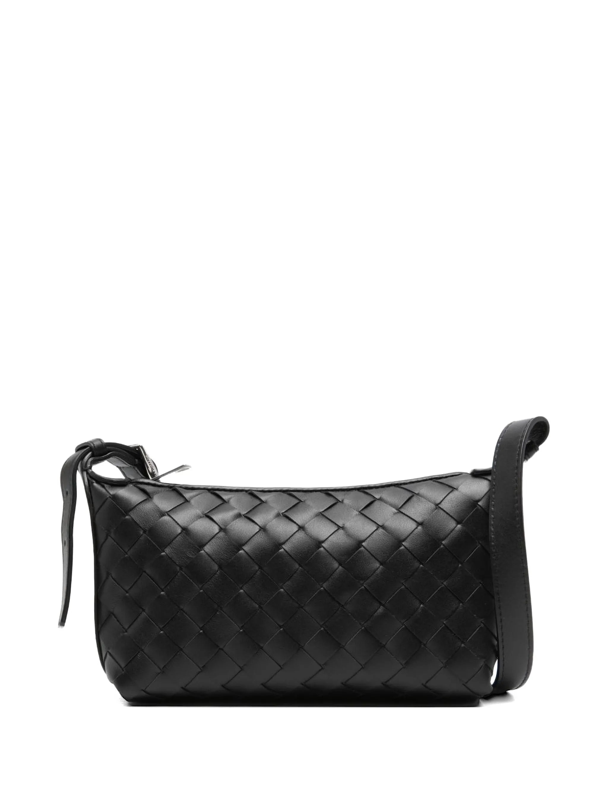 intrecciato messenger bag