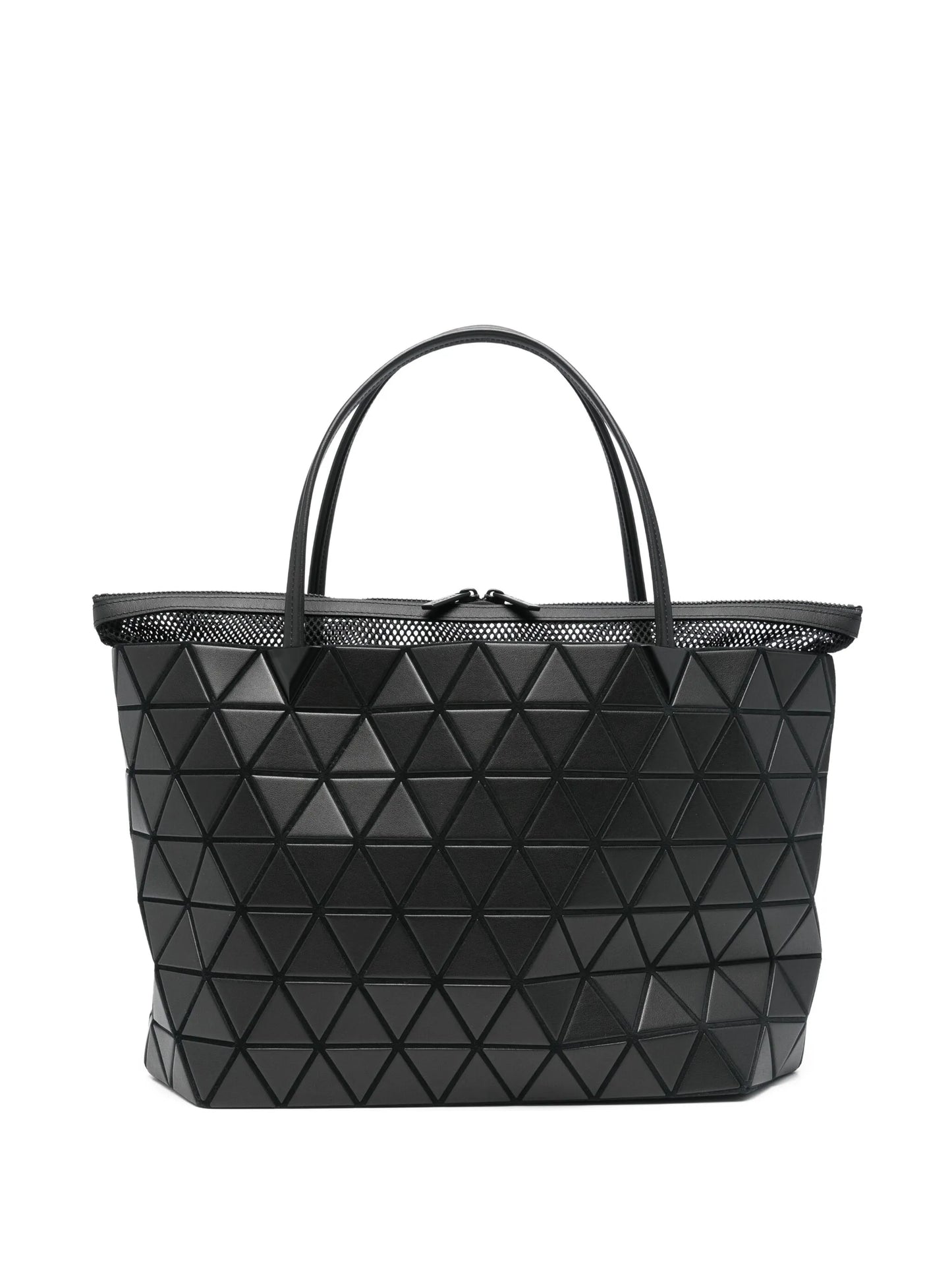 geometric-panell tote bag