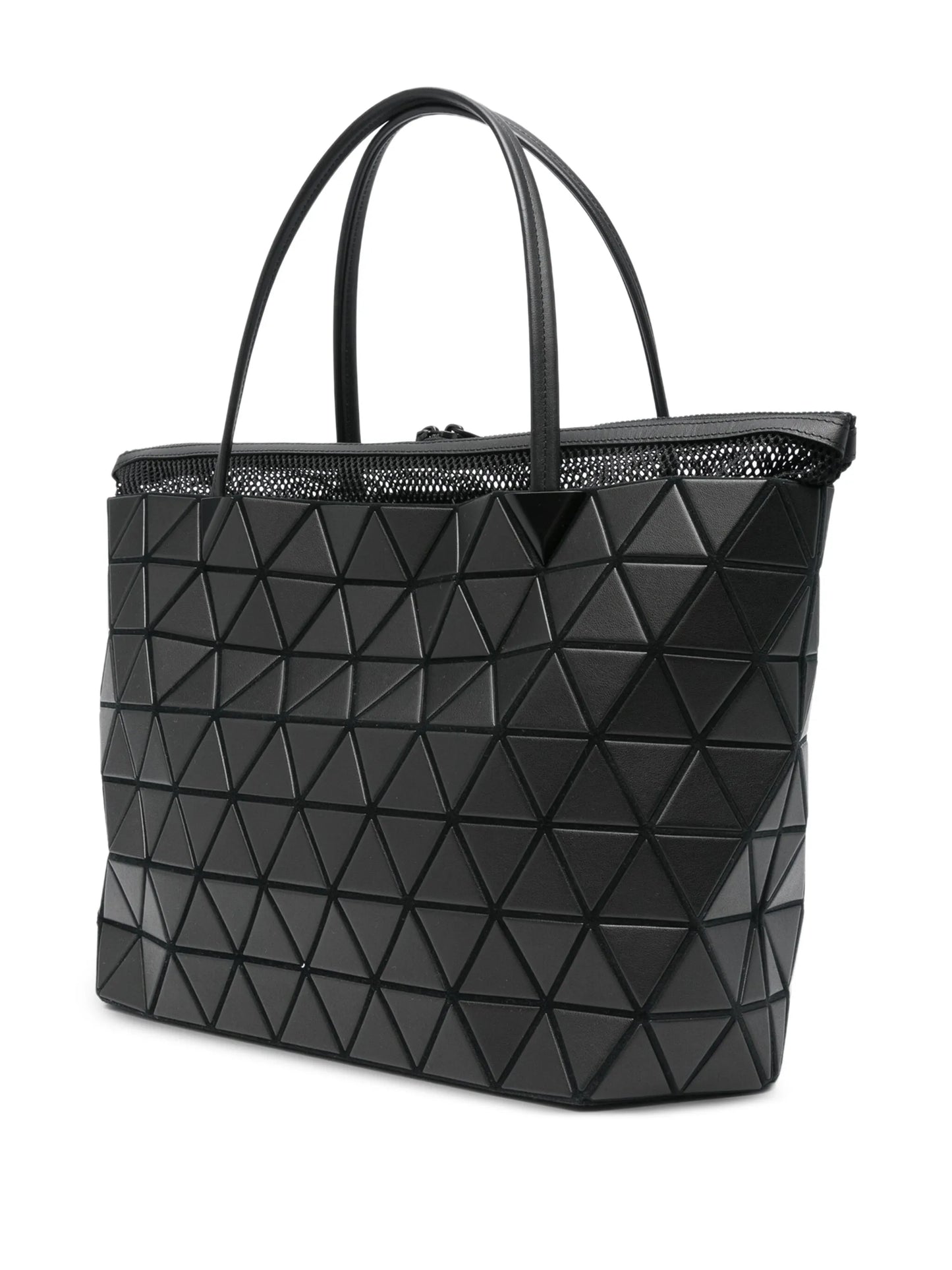 geometric-panell tote bag