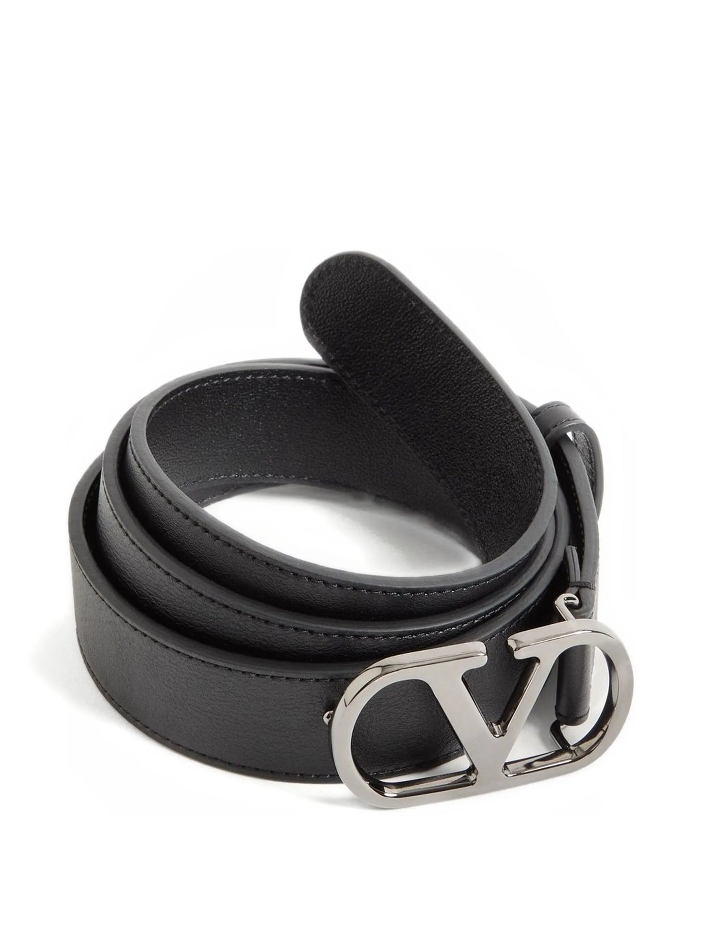 Vlogo leather belt