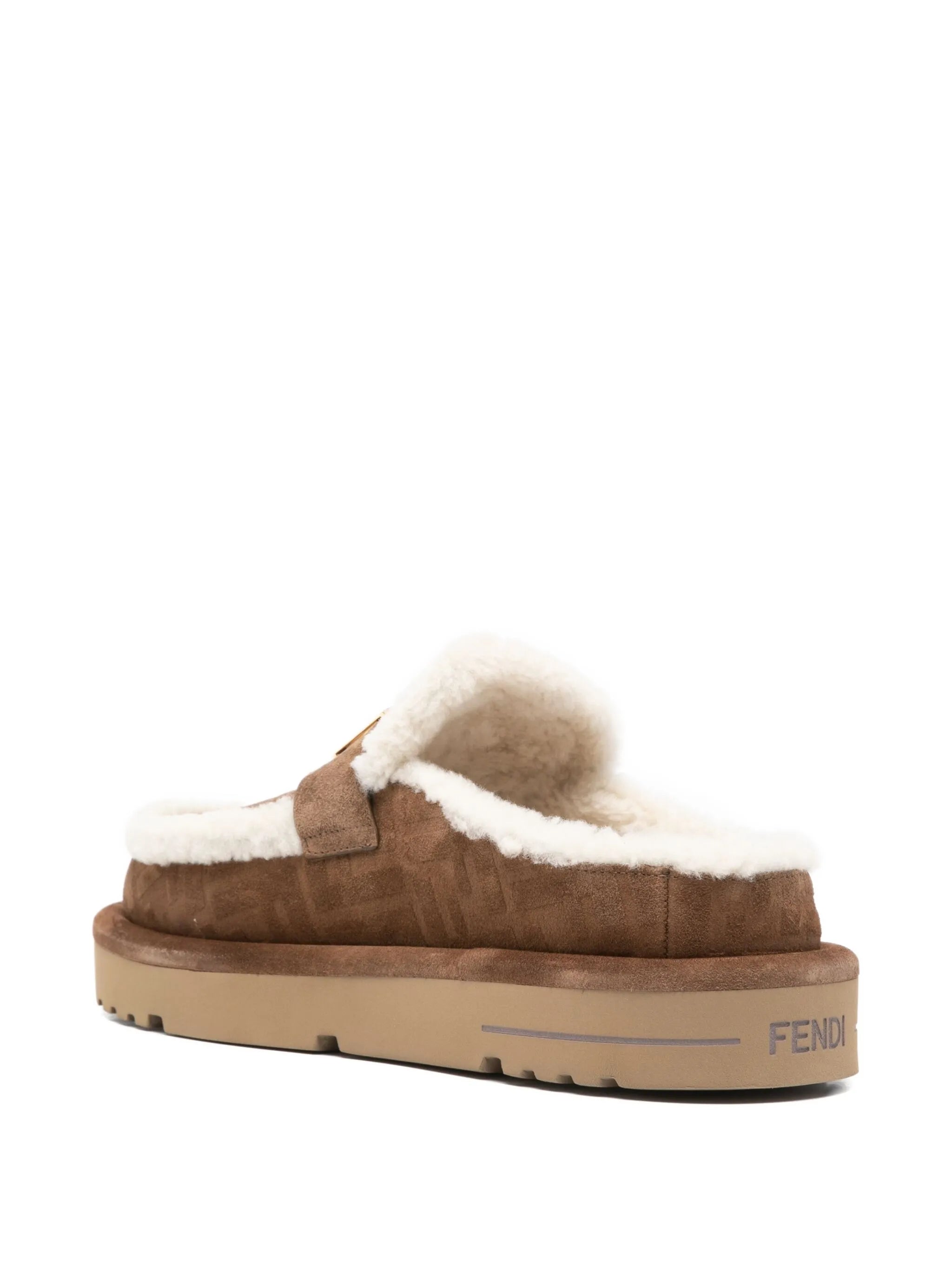 Apres Chic logo-buckle mules