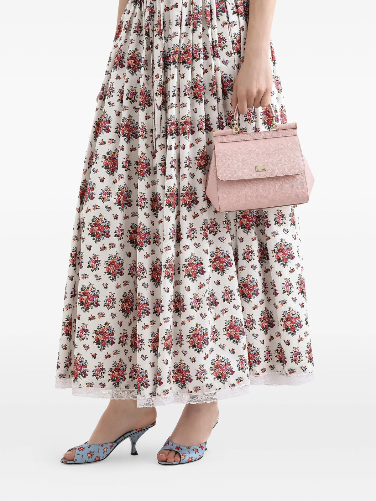 Small Sicily handbag in dauphine calfskin