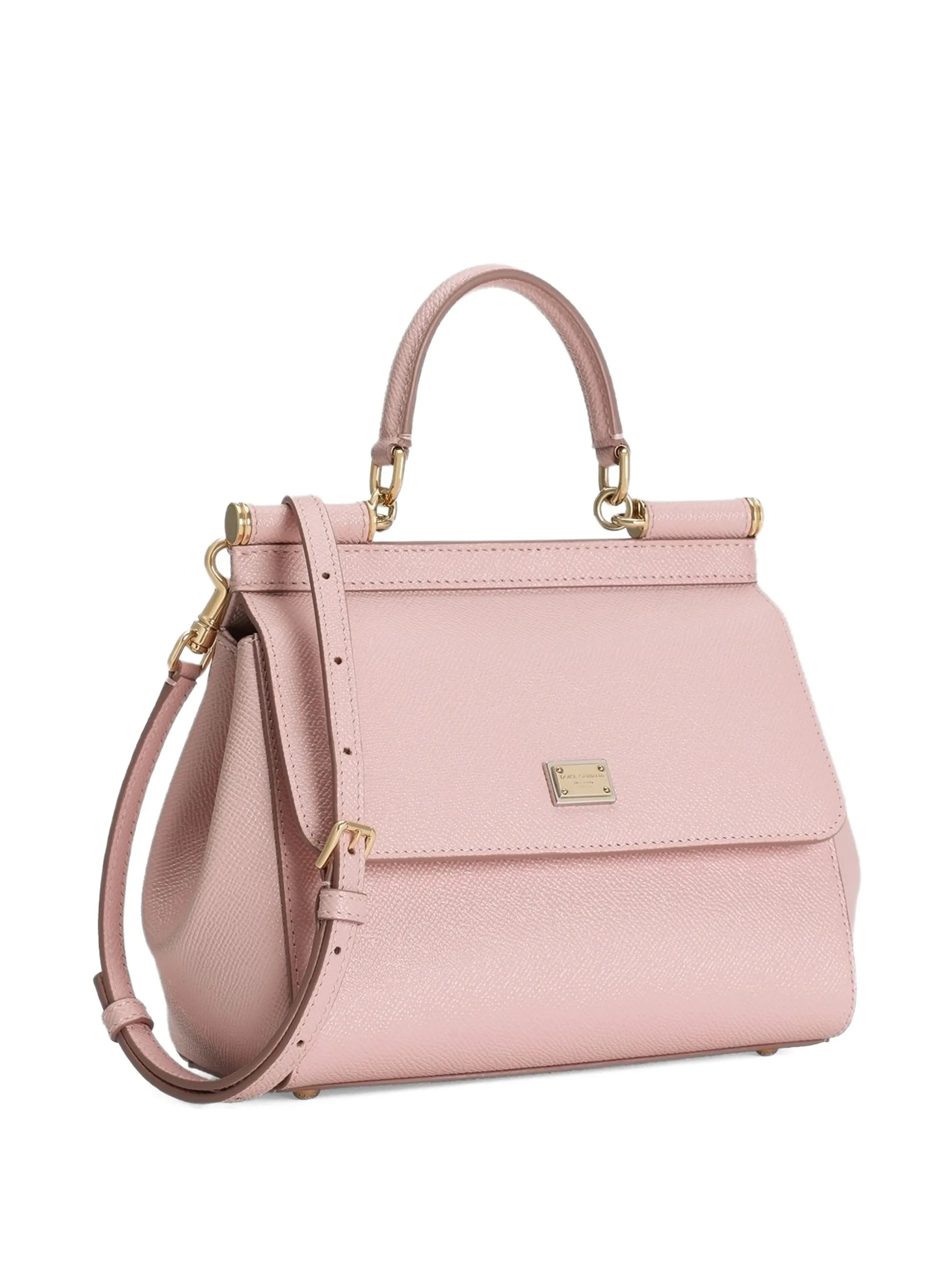Small Sicily handbag in dauphine calfskin
