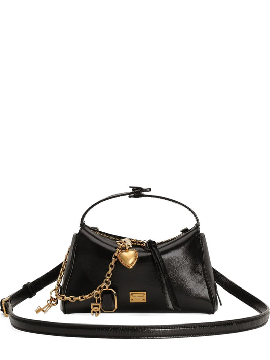 charm-detail satchel bag