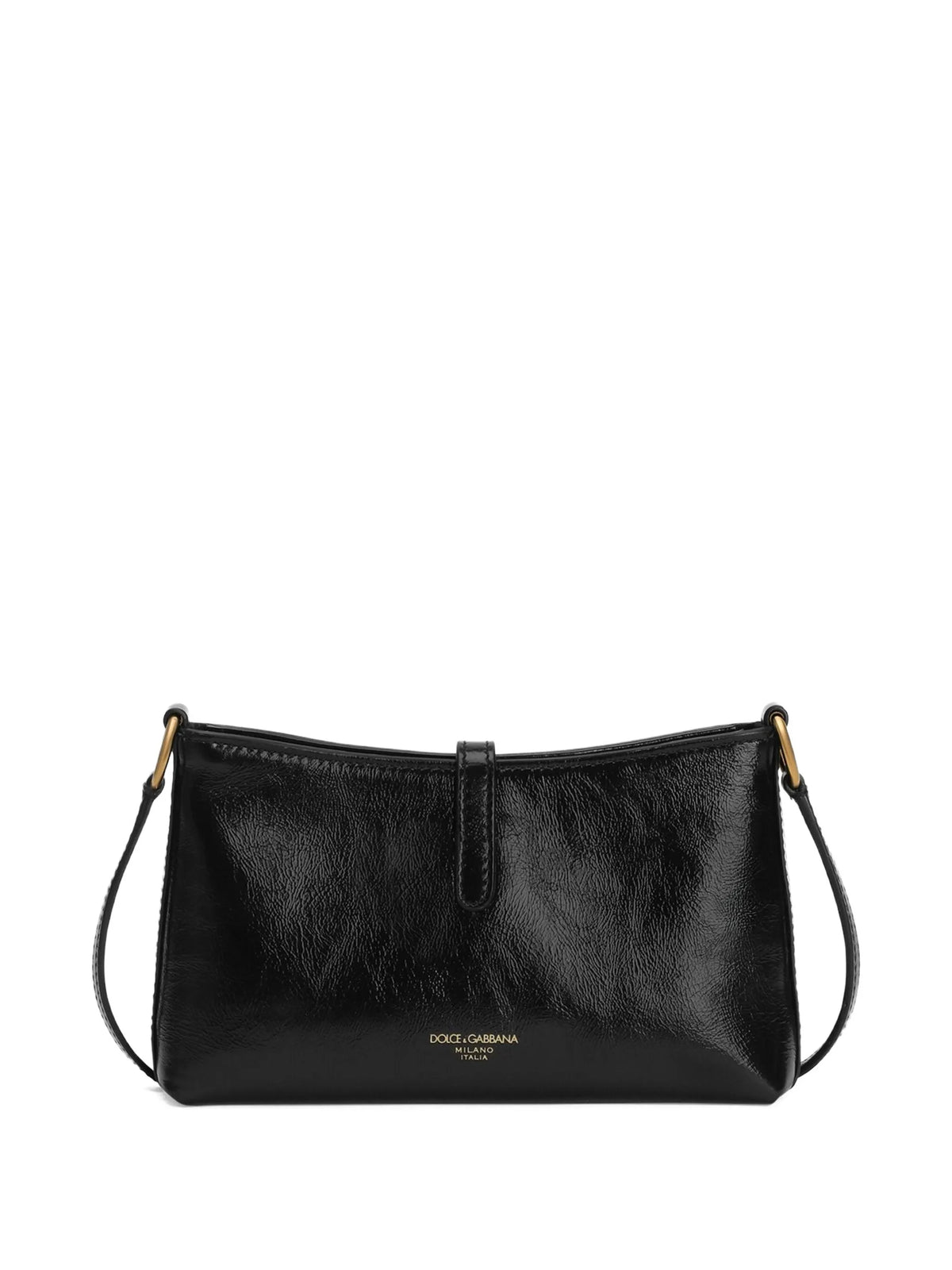 Lock shoulder bag in calfskin