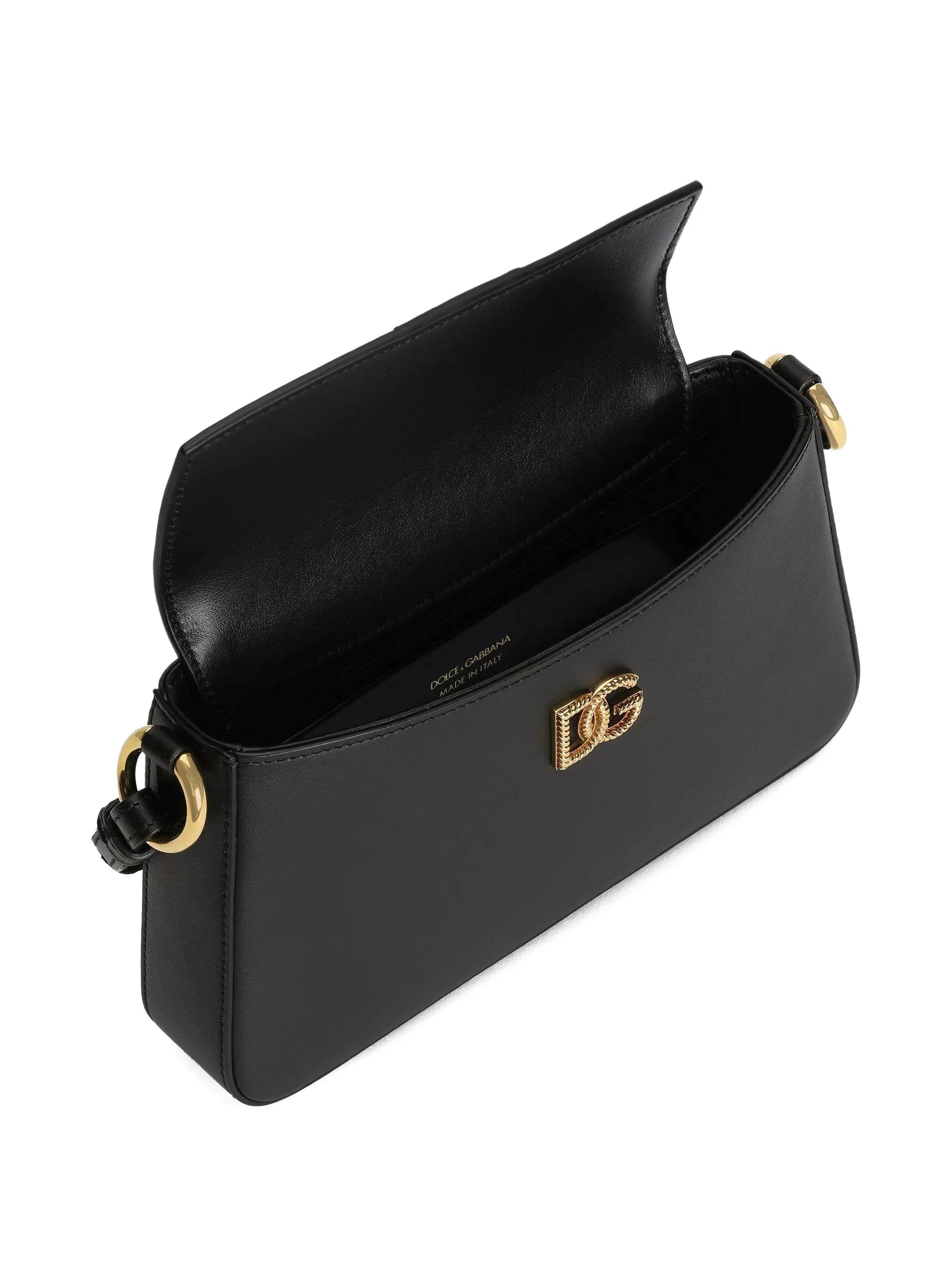 logo-plaque mini bag