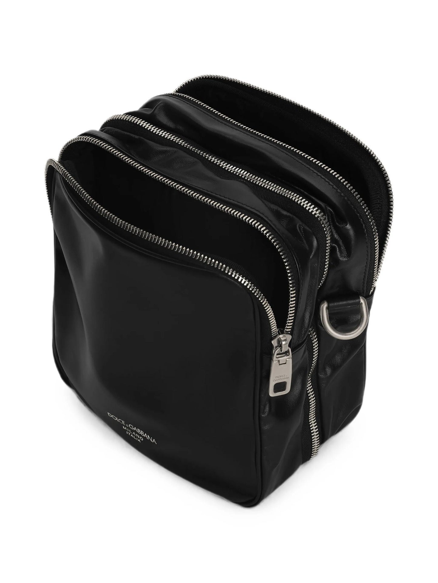 zip-pocket shoulder bag