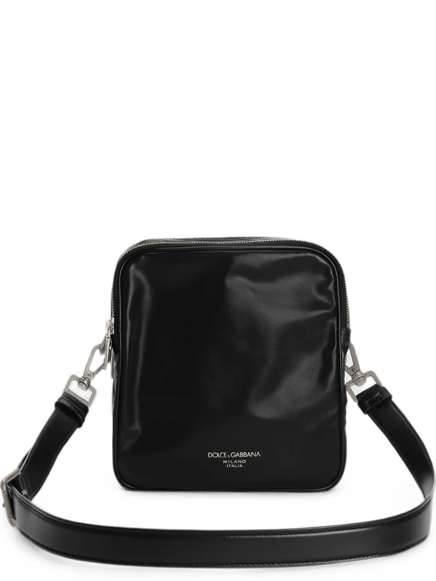 zip-pocket shoulder bag