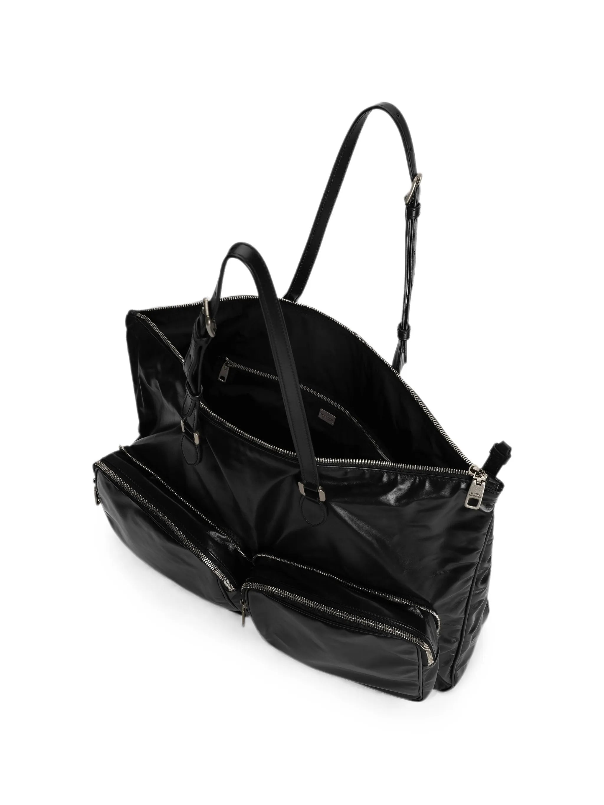zip-pocket shoulder bag
