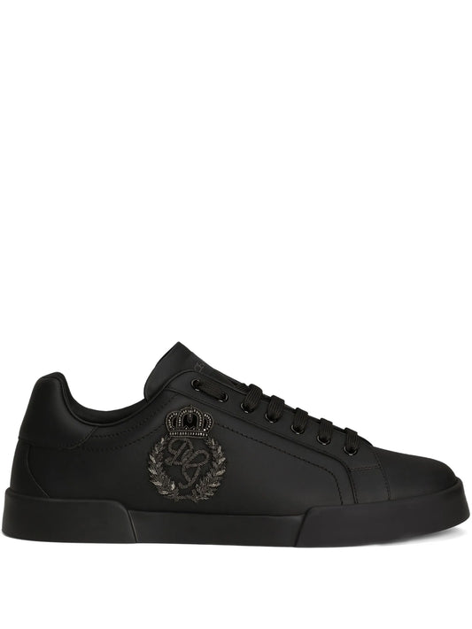 Portofino light strobel calfskin sneakers