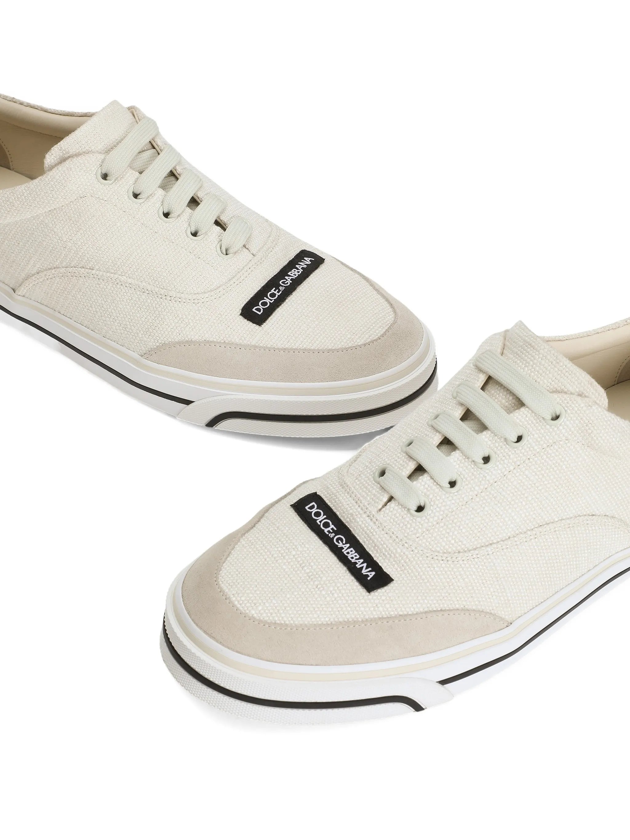 Sailing linen sneakers