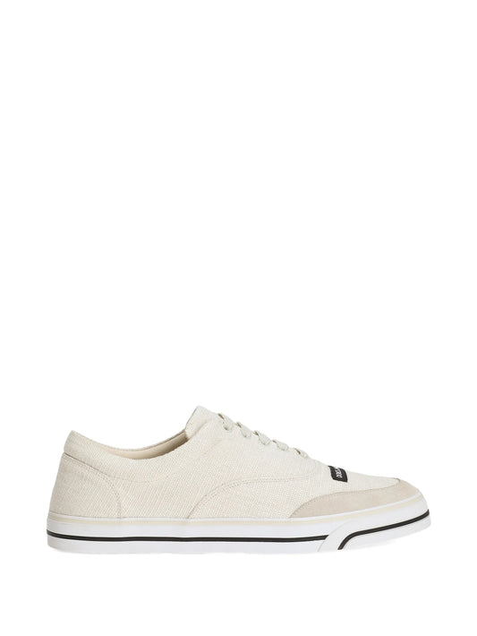 Sailing linen sneakers