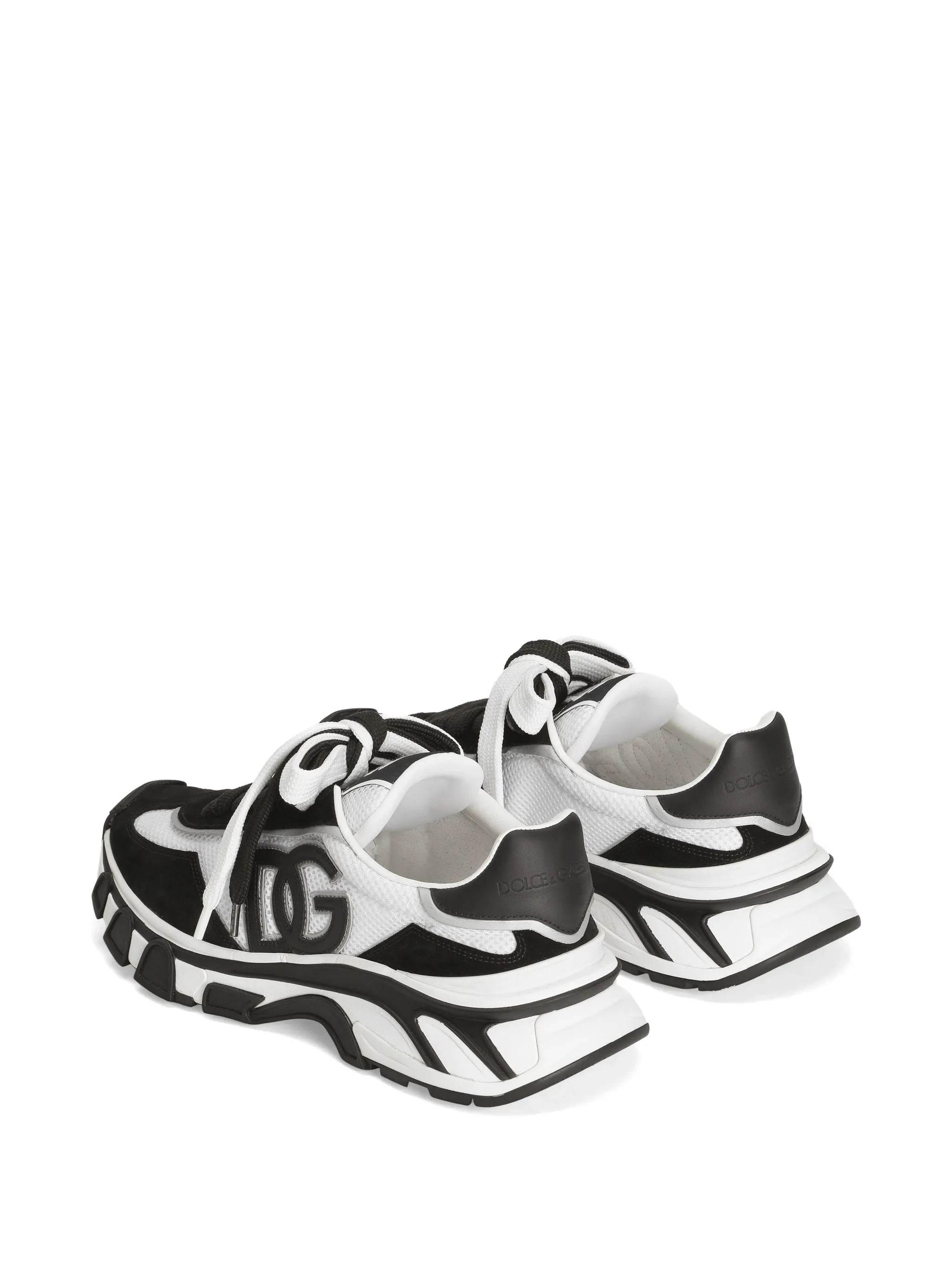 DG Country Road nylon and leather sneakers