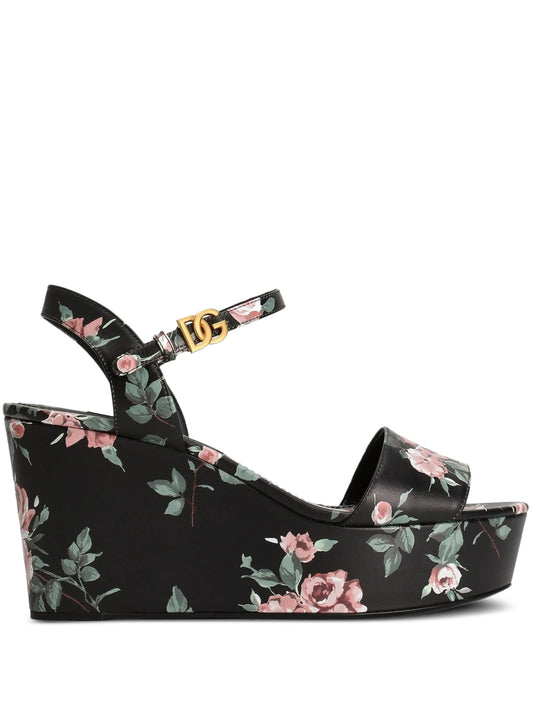 calfskin weDGe sandals