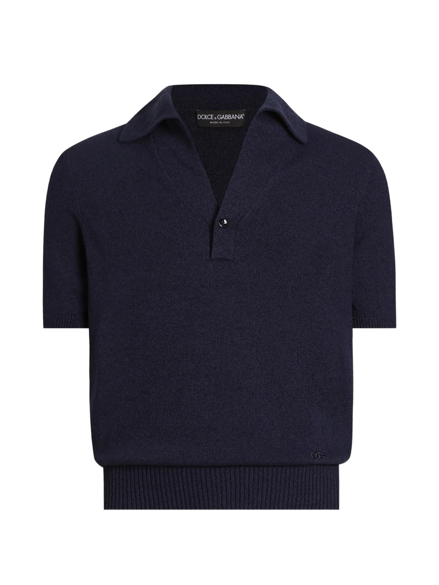 cotton blend polo shirt