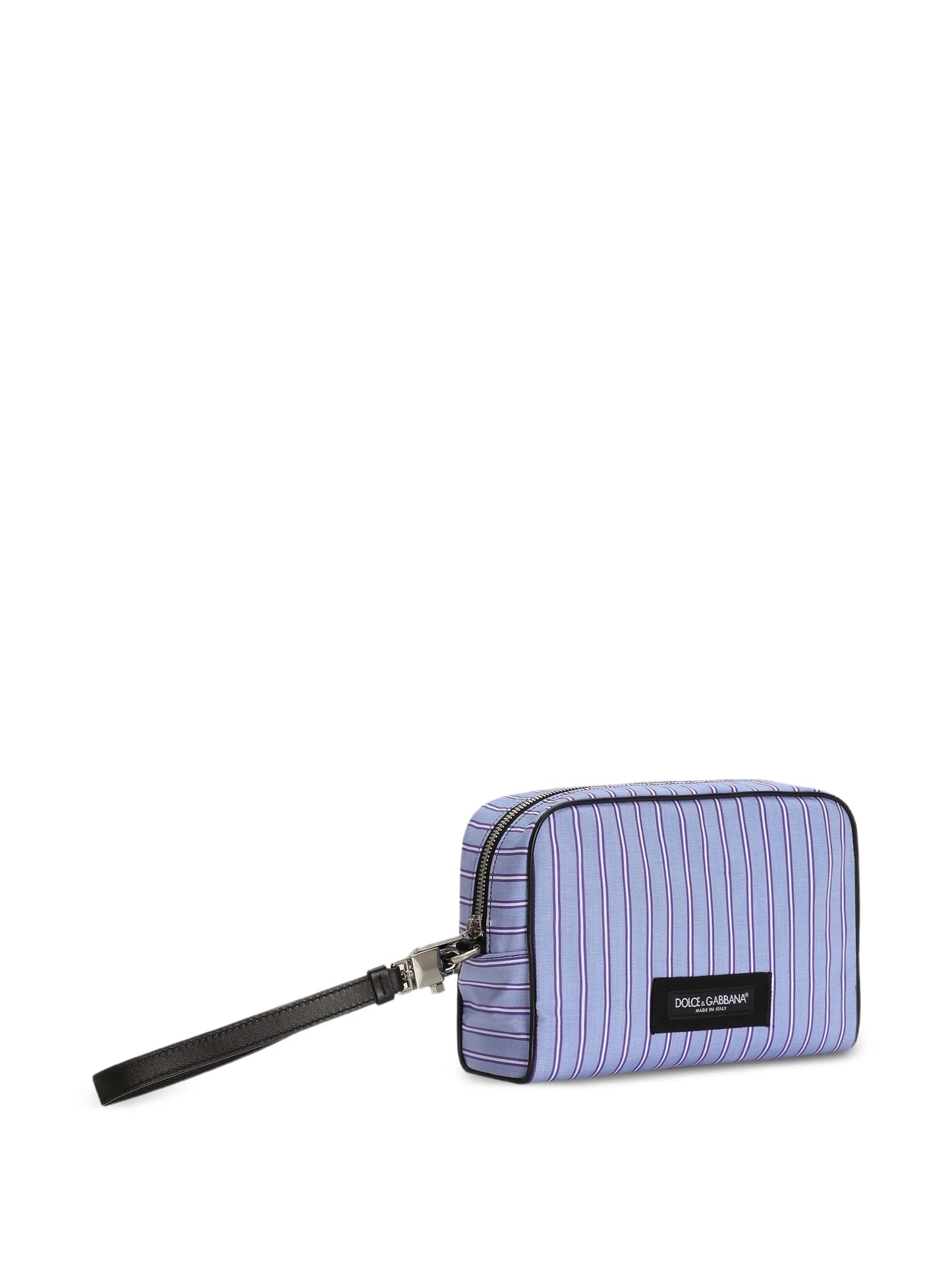 striped top-handle tote bag