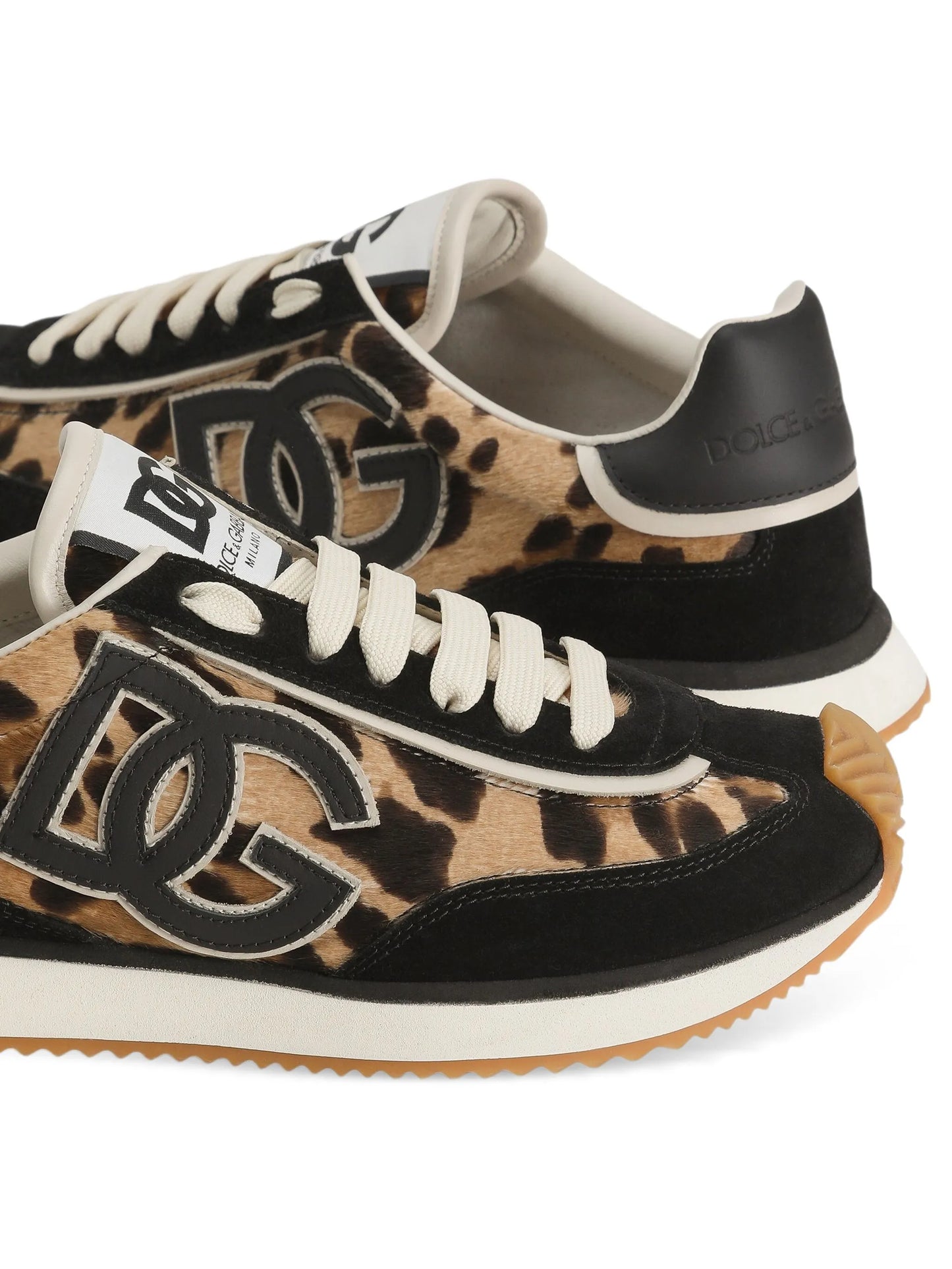 leopard-print sneakers