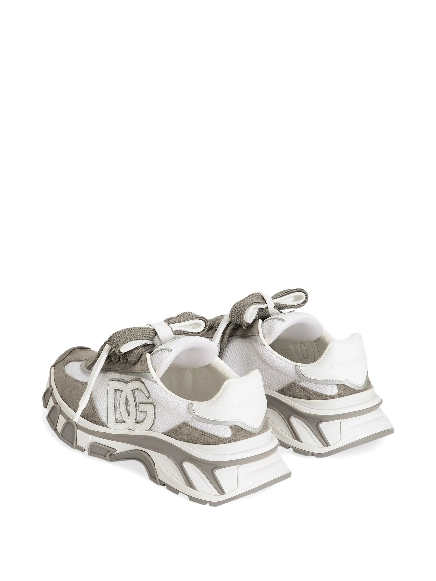 DG Country Road nylon and calfskin sneakers